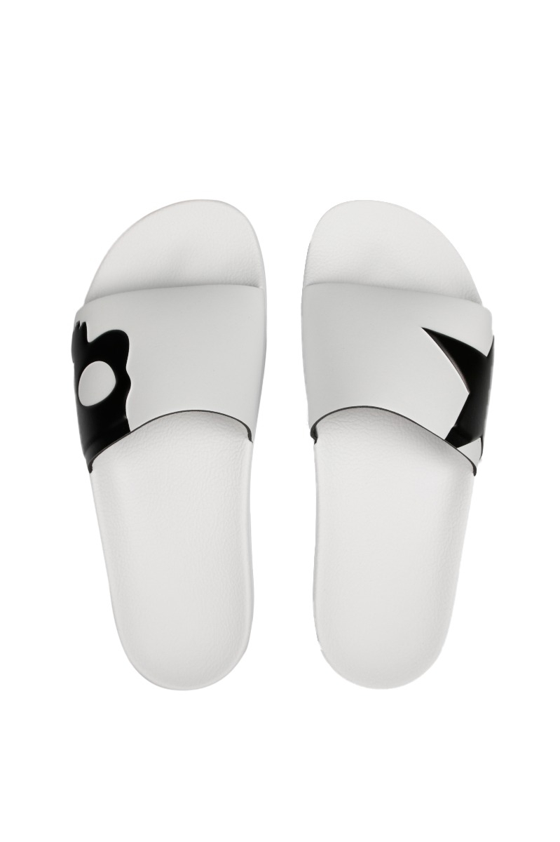 CYBER SLIPPERS - WHITE - Hydrogen - Luxury Sportwear