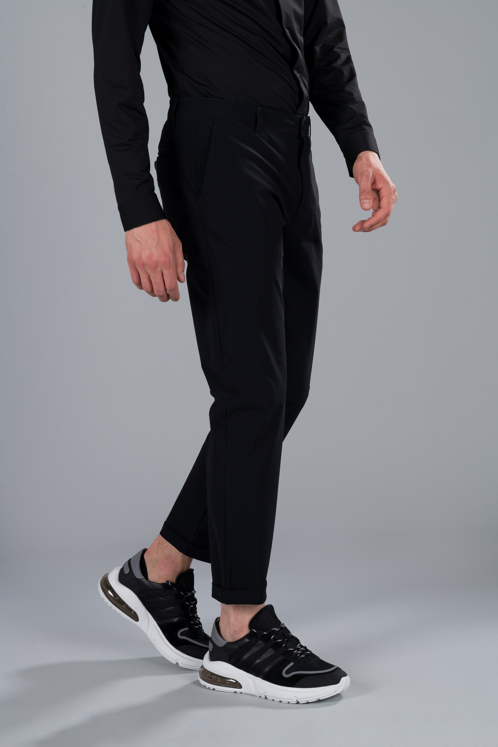 CLASSIC PANTS - BLACK - Hydrogen - Luxury Sportwear