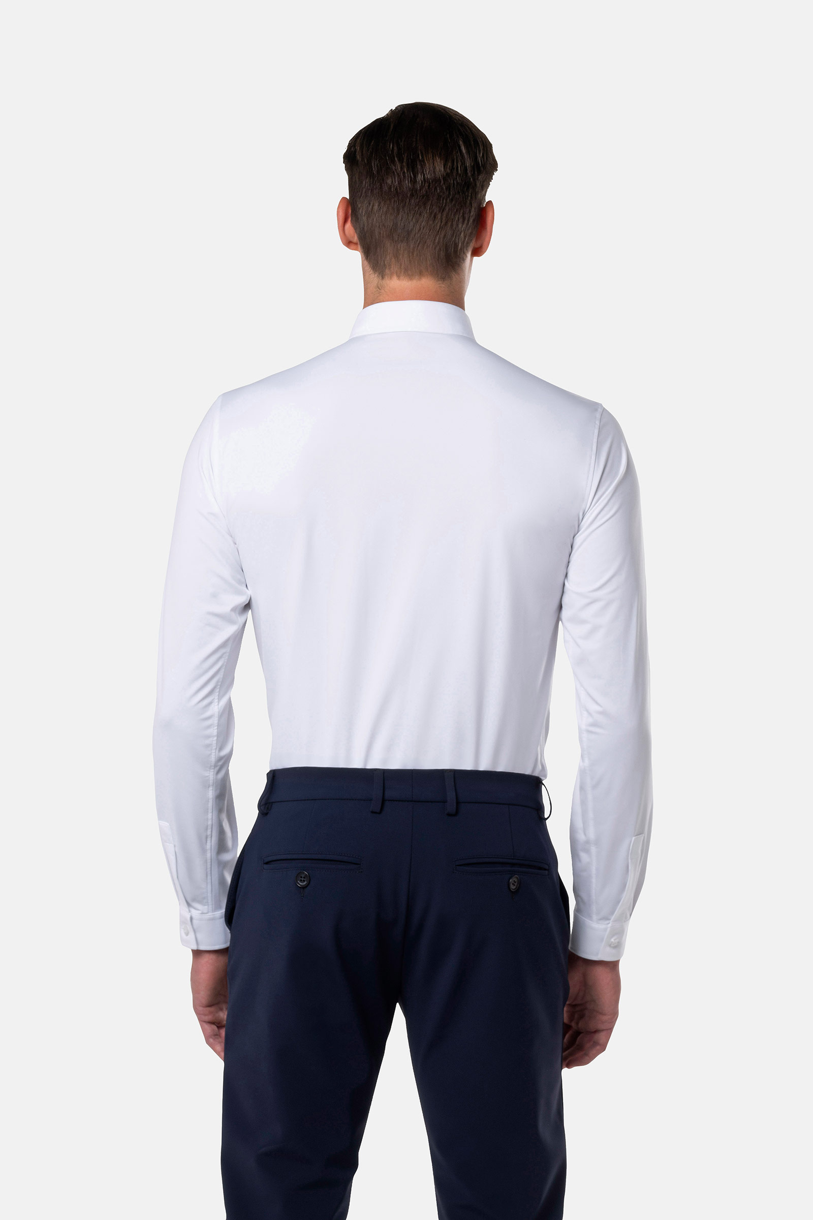 CYBER SHIRT - WHITE OXFORD - Hydrogen - Luxury Sportwear