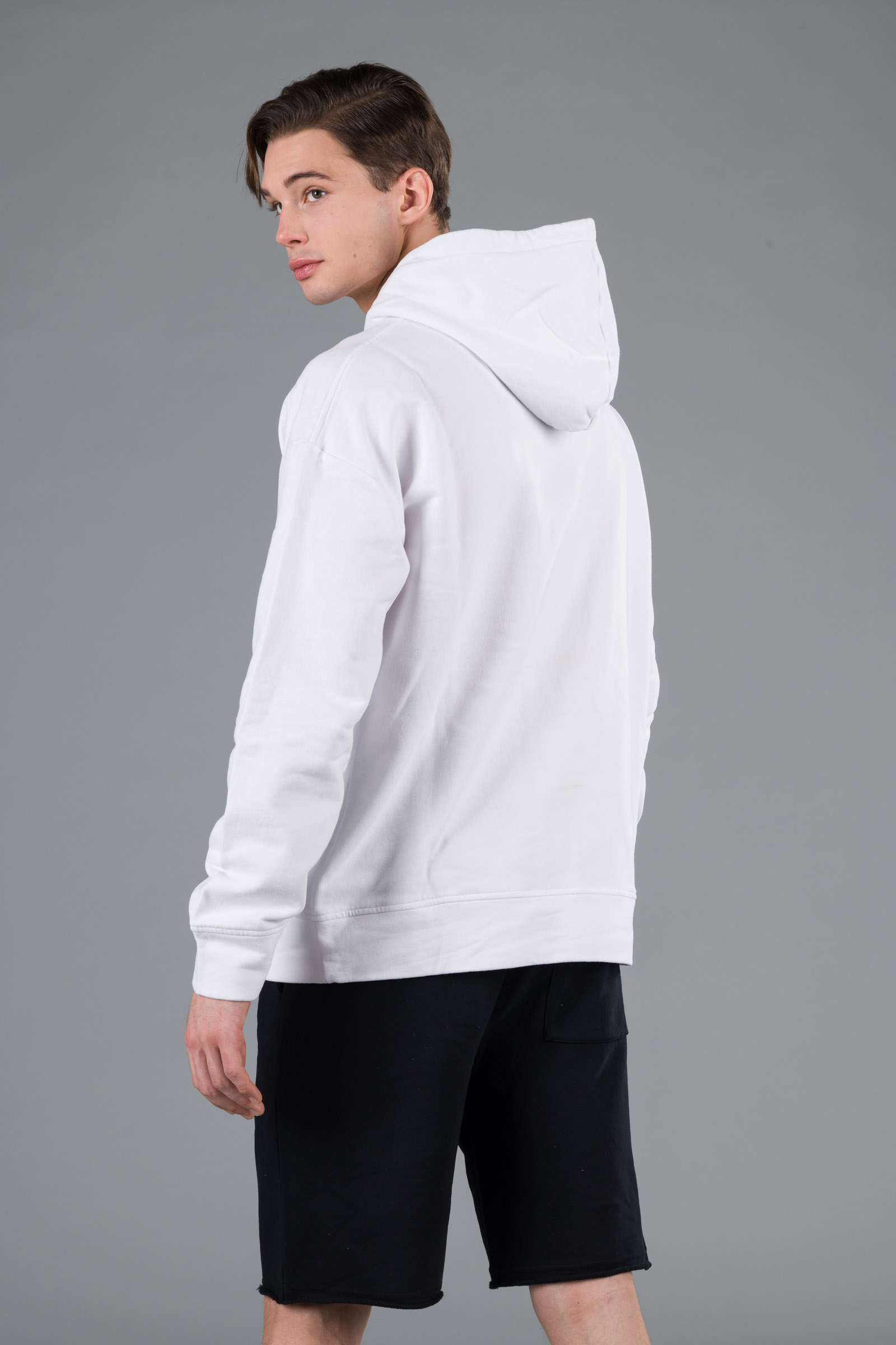 SKULL HOODIE - WHITE - Hydrogen - Luxury Sportwear