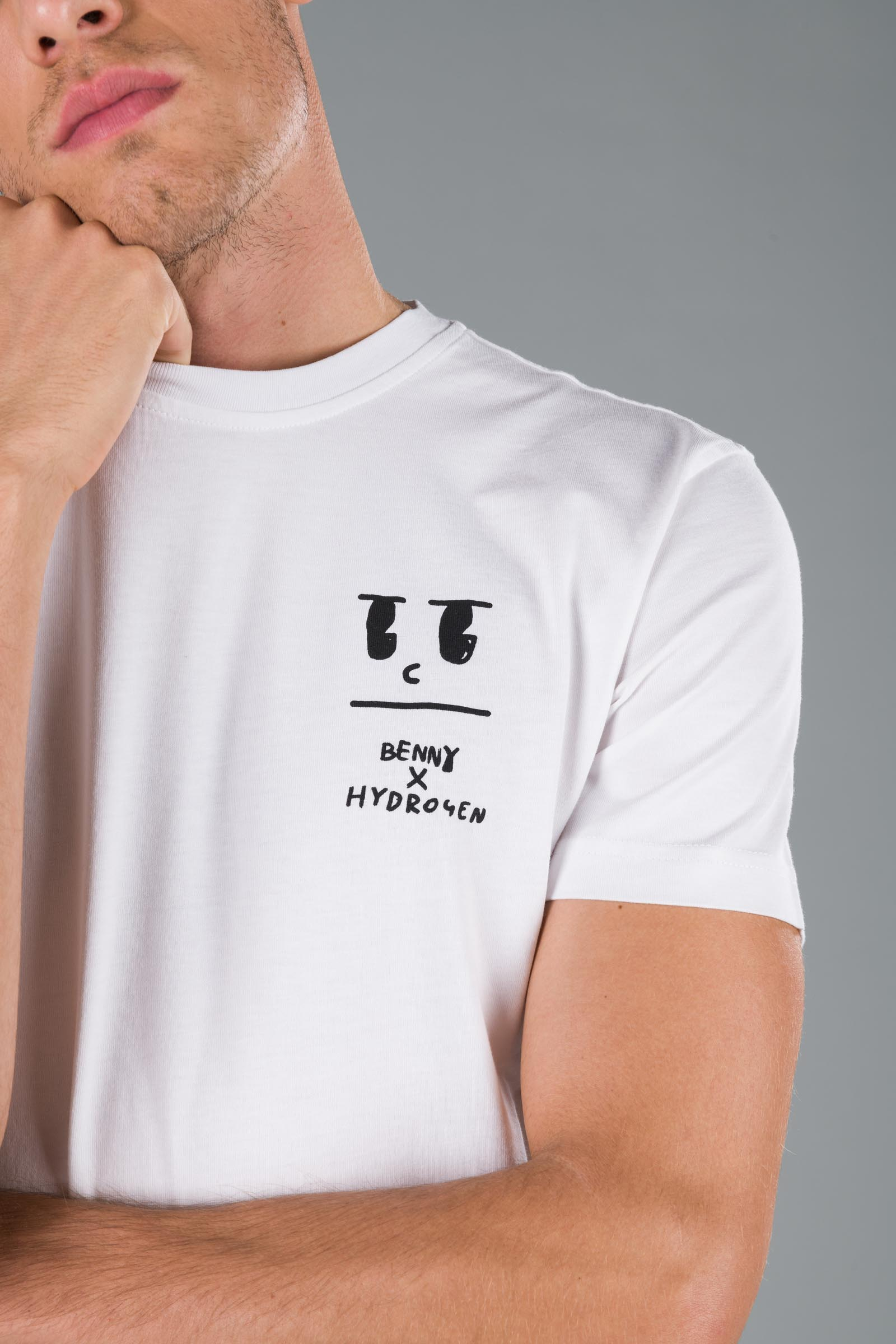 BENNY TEE - Apparel - Hydrogen - Luxury Sportwear