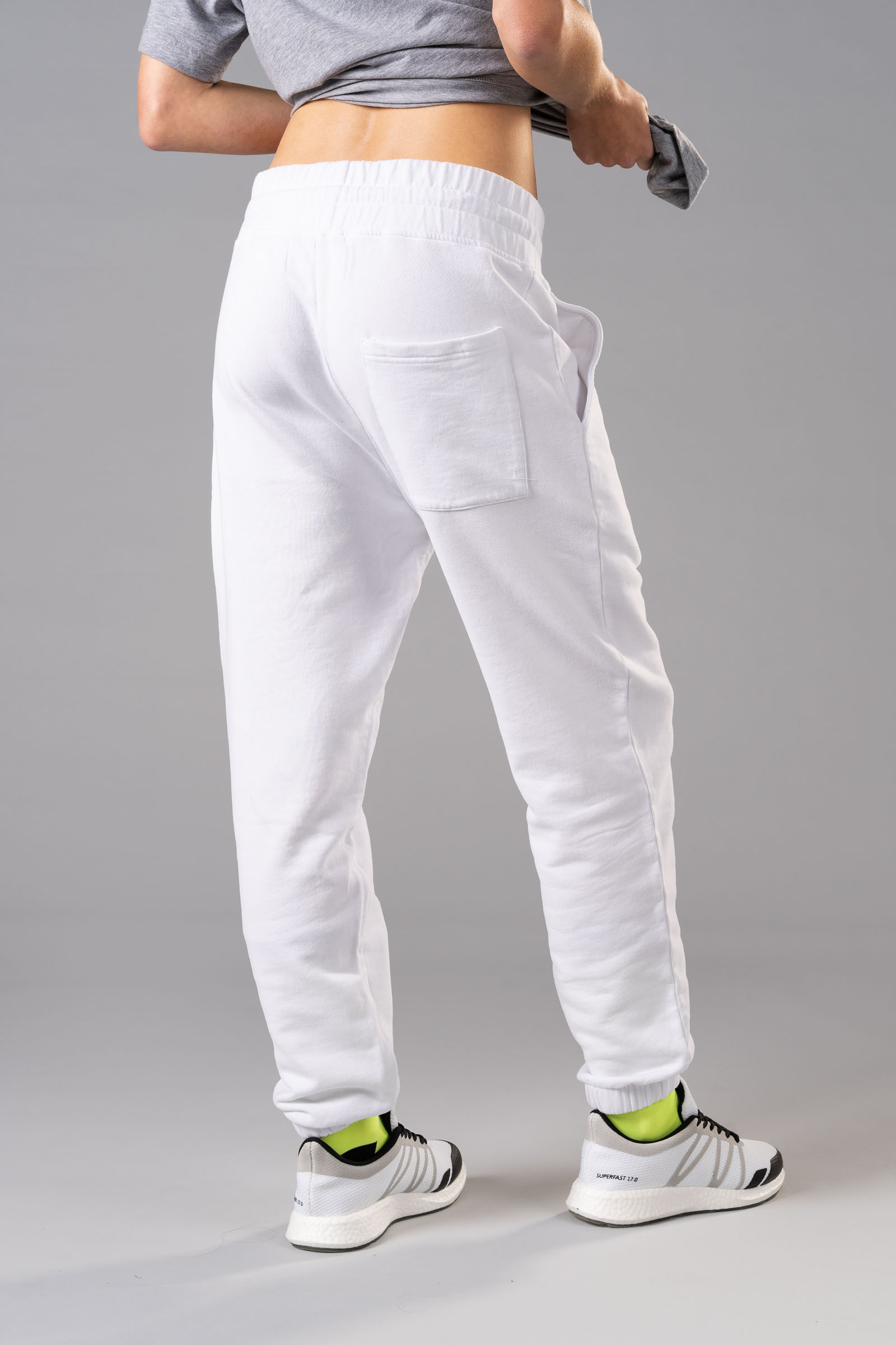 SKULL SWEATPANTS - WHITE - Hydrogen - Luxury Sportwear