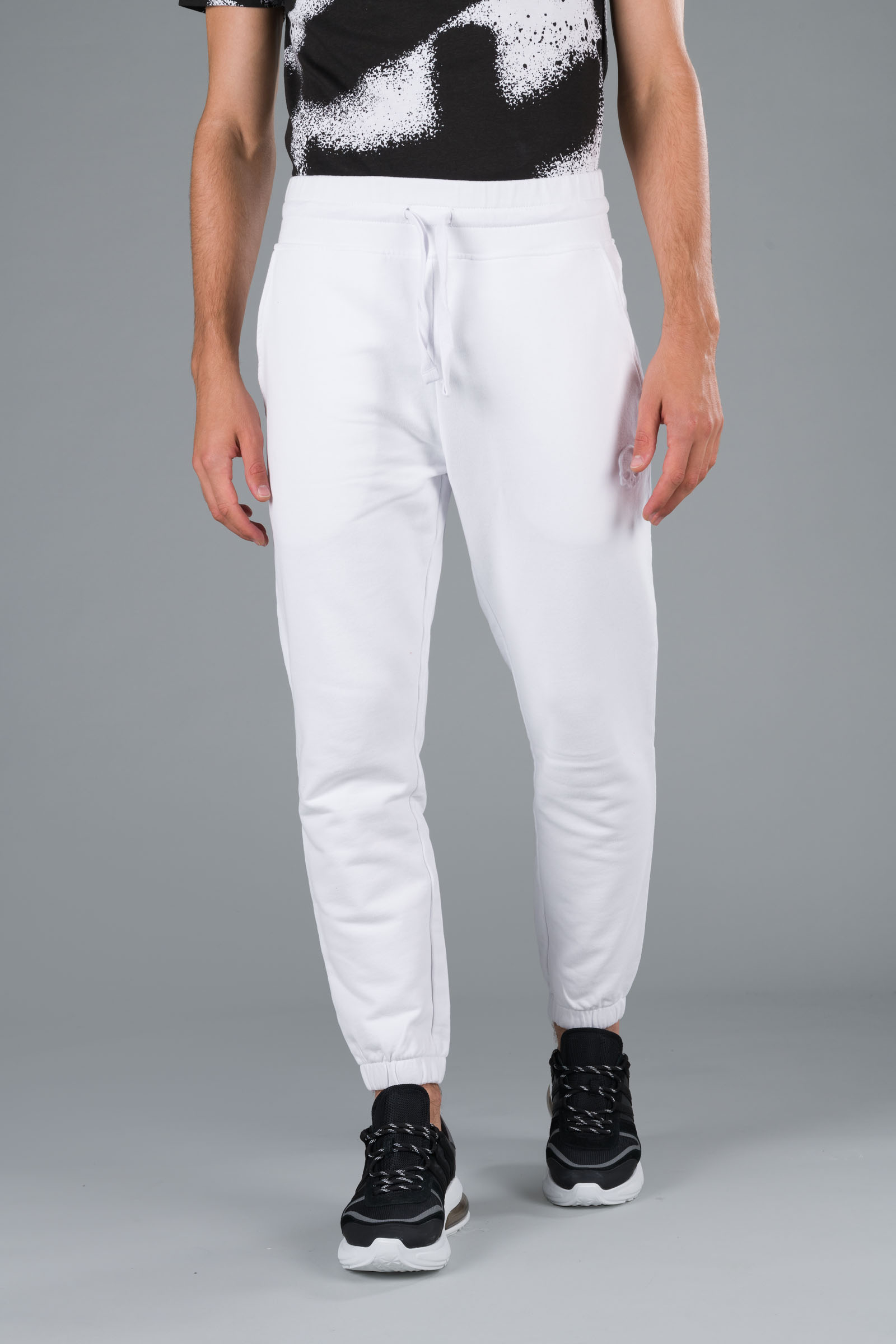 SKULL SWEATPANTS - WHITE - Hydrogen - Luxury Sportwear