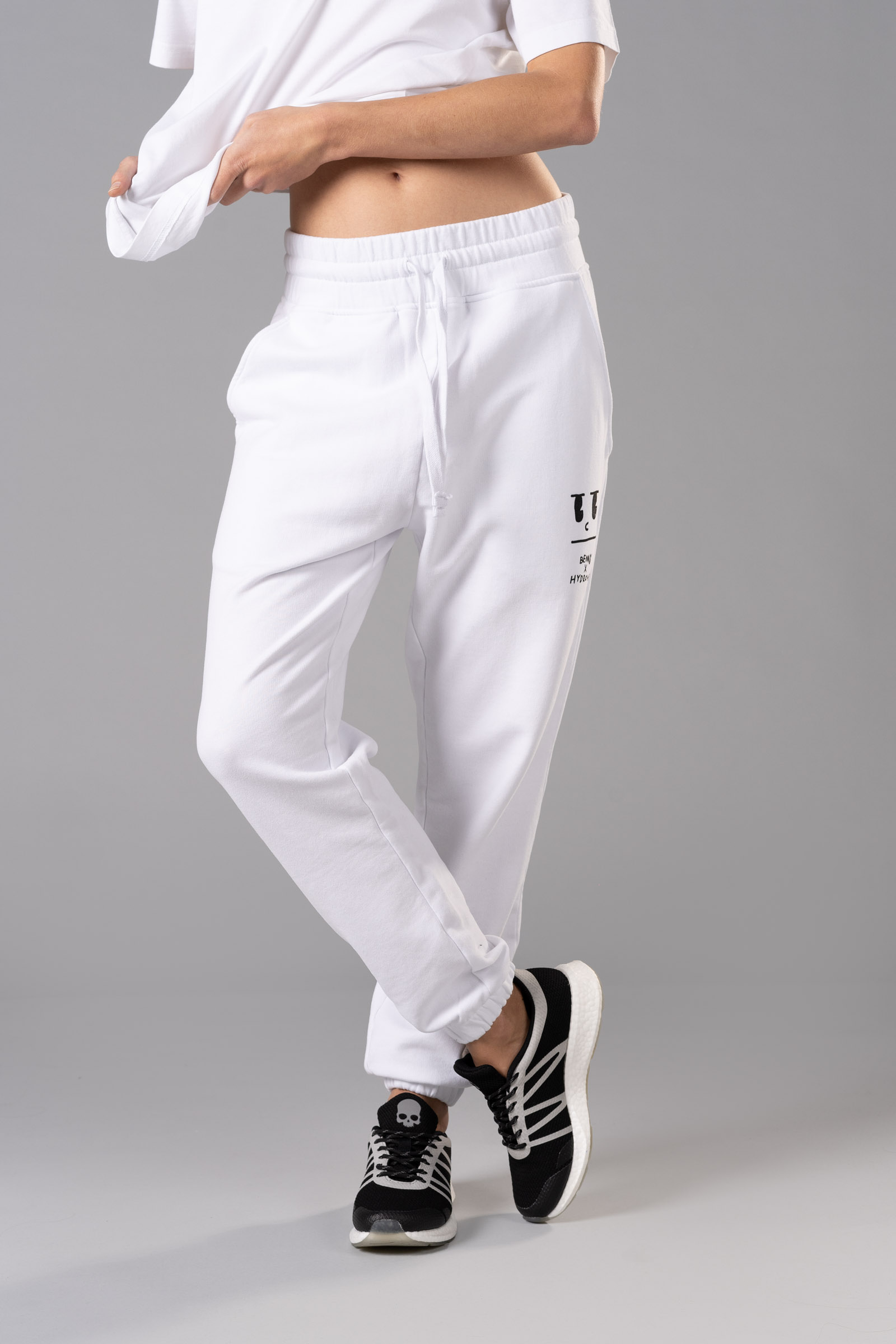 BENNY SWEATPANTS - WHITE - Hydrogen - Luxury Sportwear