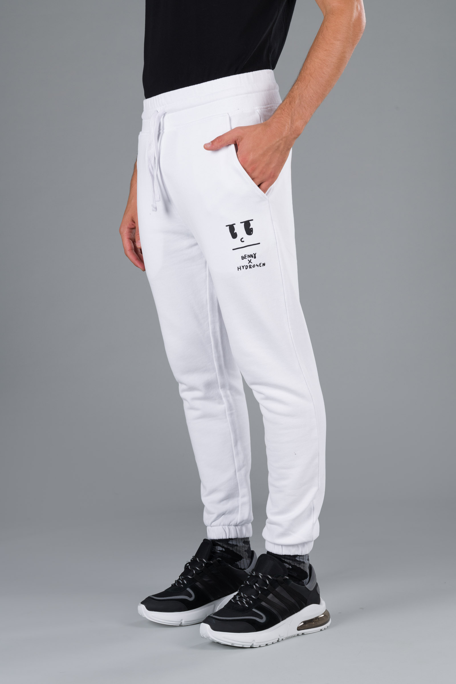 BENNY SWEATPANTS - WHITE - Abbigliamento sportivo | Hydrogen
