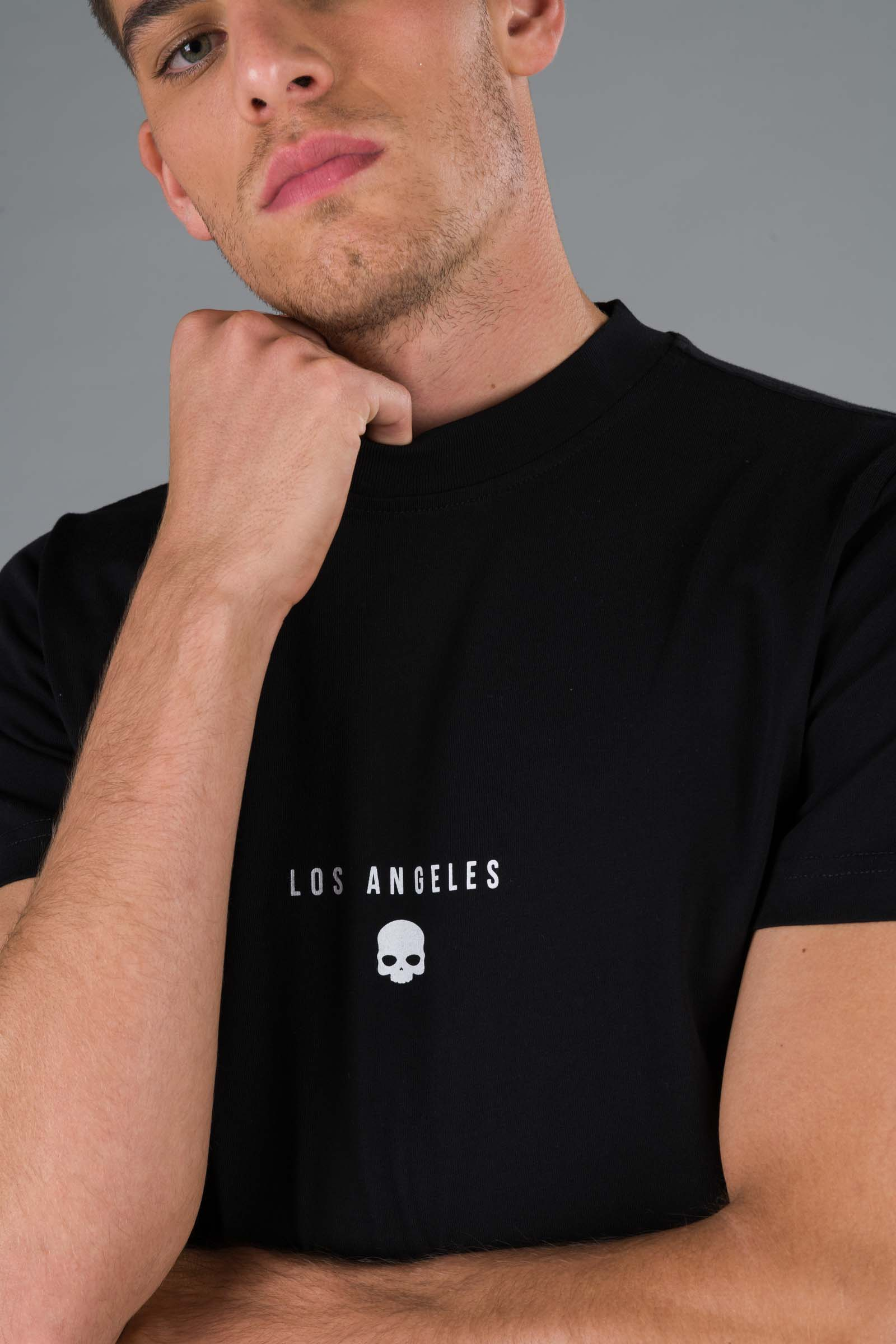 CITY TEE - BLACK (LOS ANGELES) - Hydrogen - Luxury Sportwear
