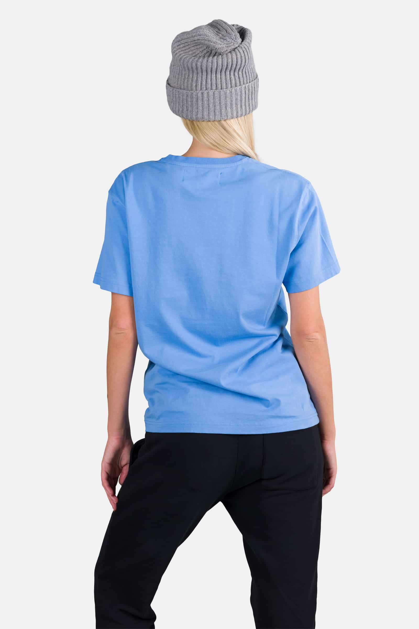 SKULL TEE - SKY BLUE - Hydrogen - Luxury Sportwear
