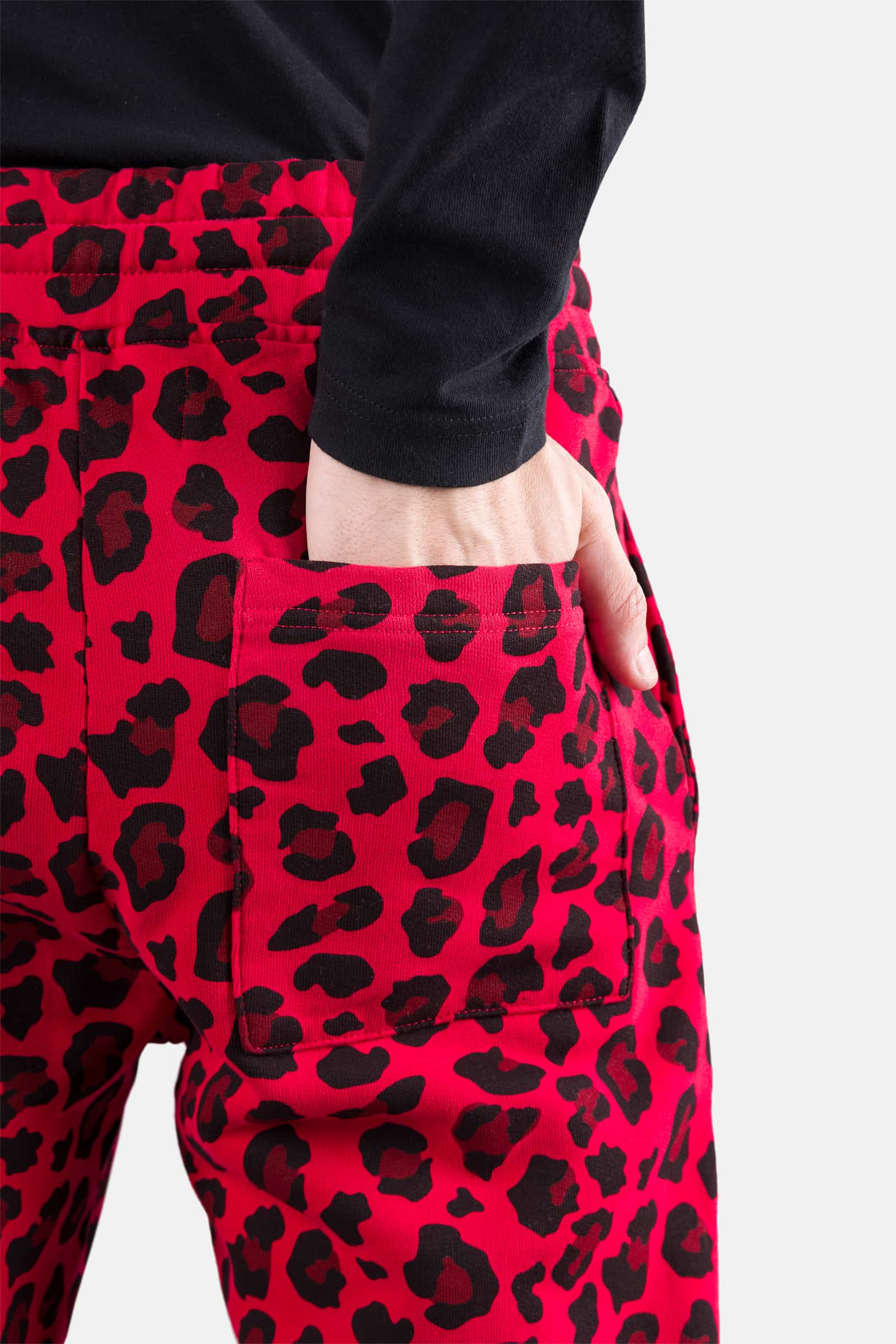PRINTED PANTS - RED JAGUAR - Hydrogen - Luxury Sportwear