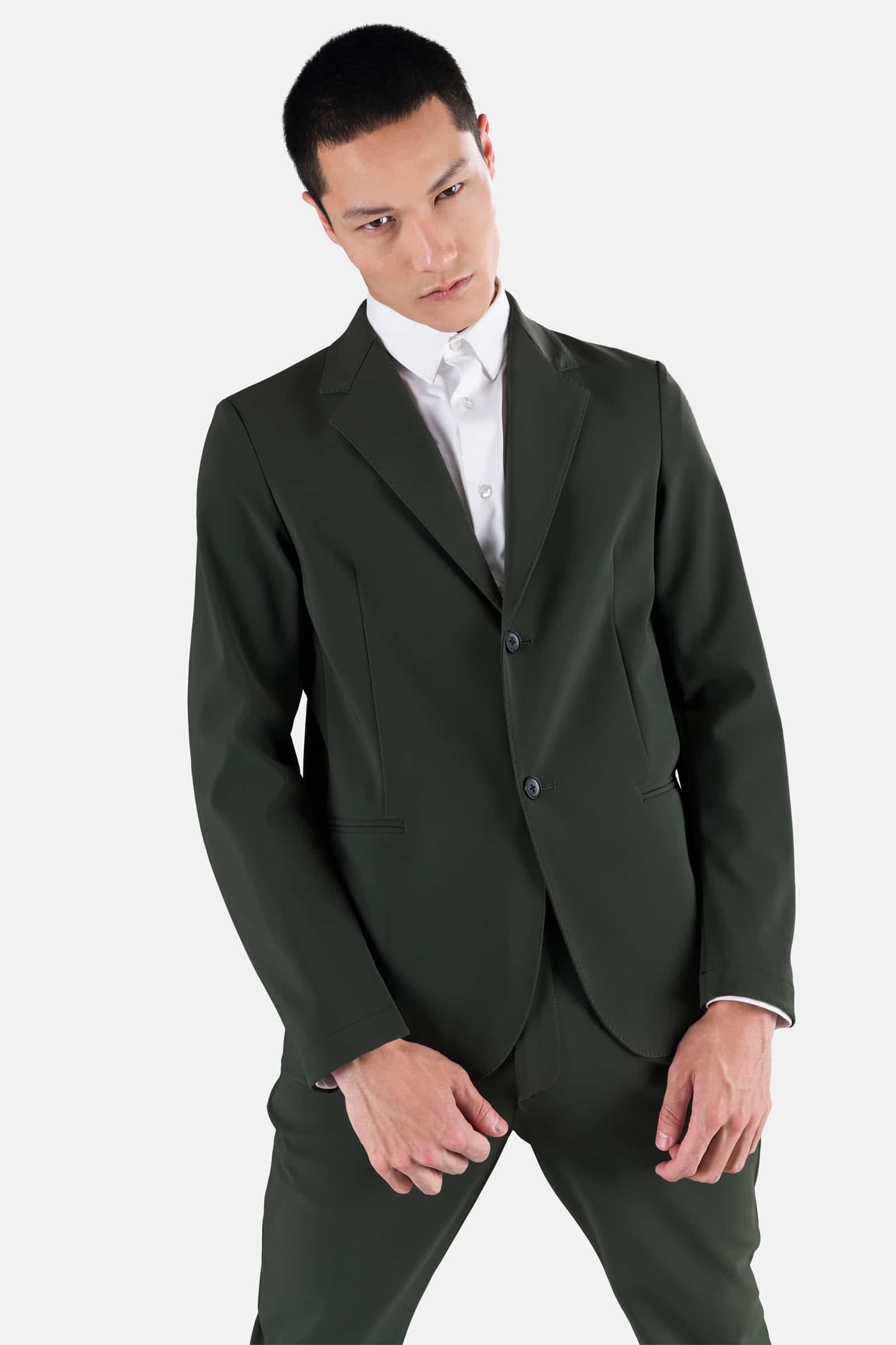CLASSIC JACKET - MILITARY GREEN - Hydrogen - Luxury Sportwear