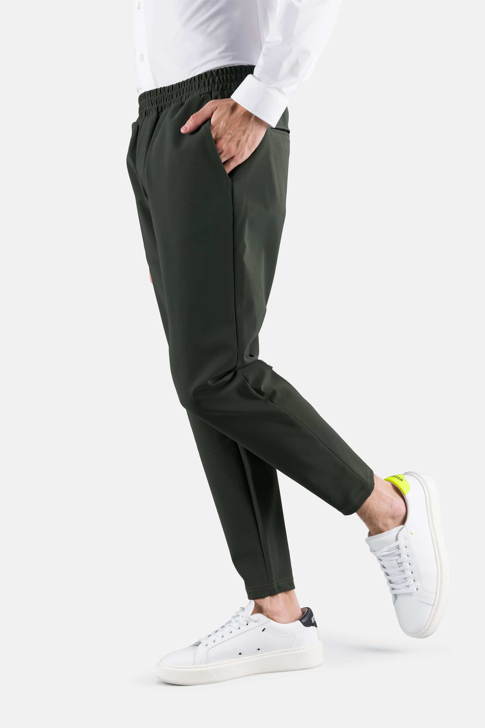 SPORT PANTS - MILITARY GREEN - Hydrogen - Luxury Sportwear