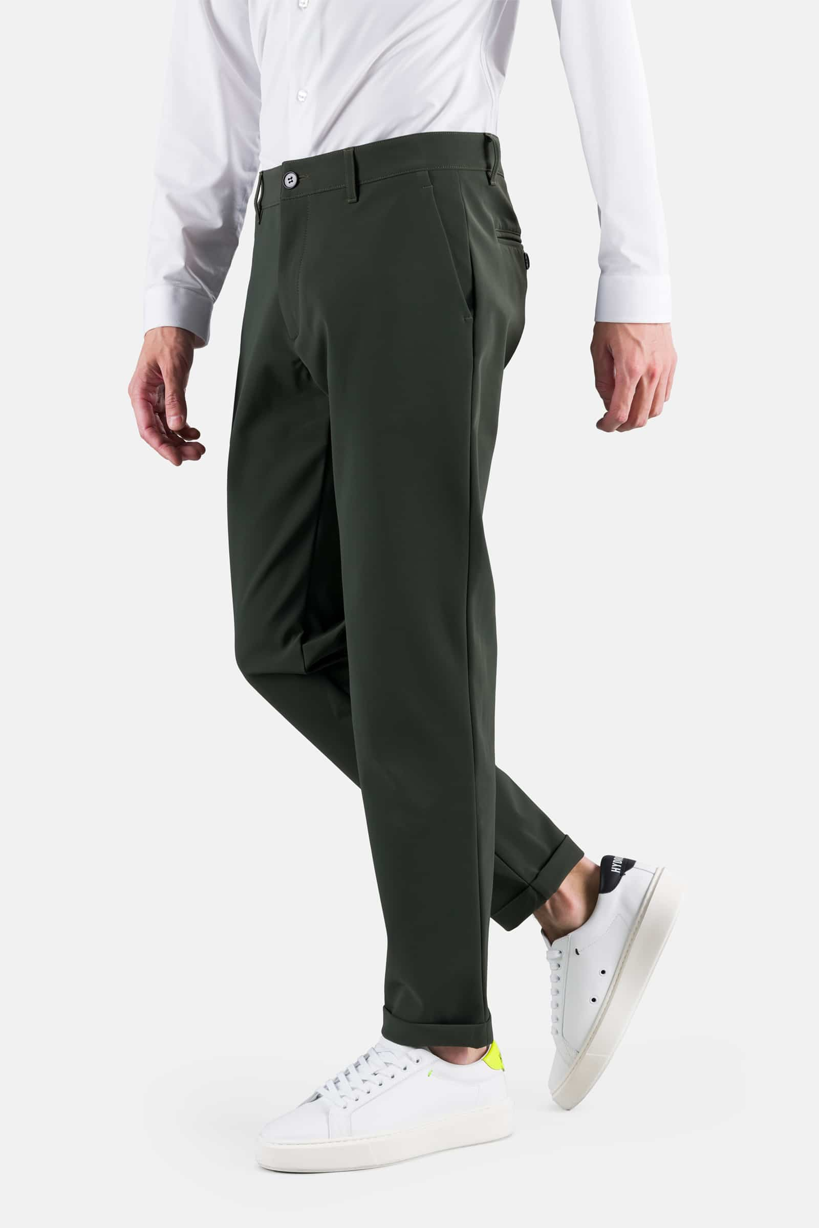 CLASSIC PANTS - MILITARY GREEN - Hydrogen - Luxury Sportwear