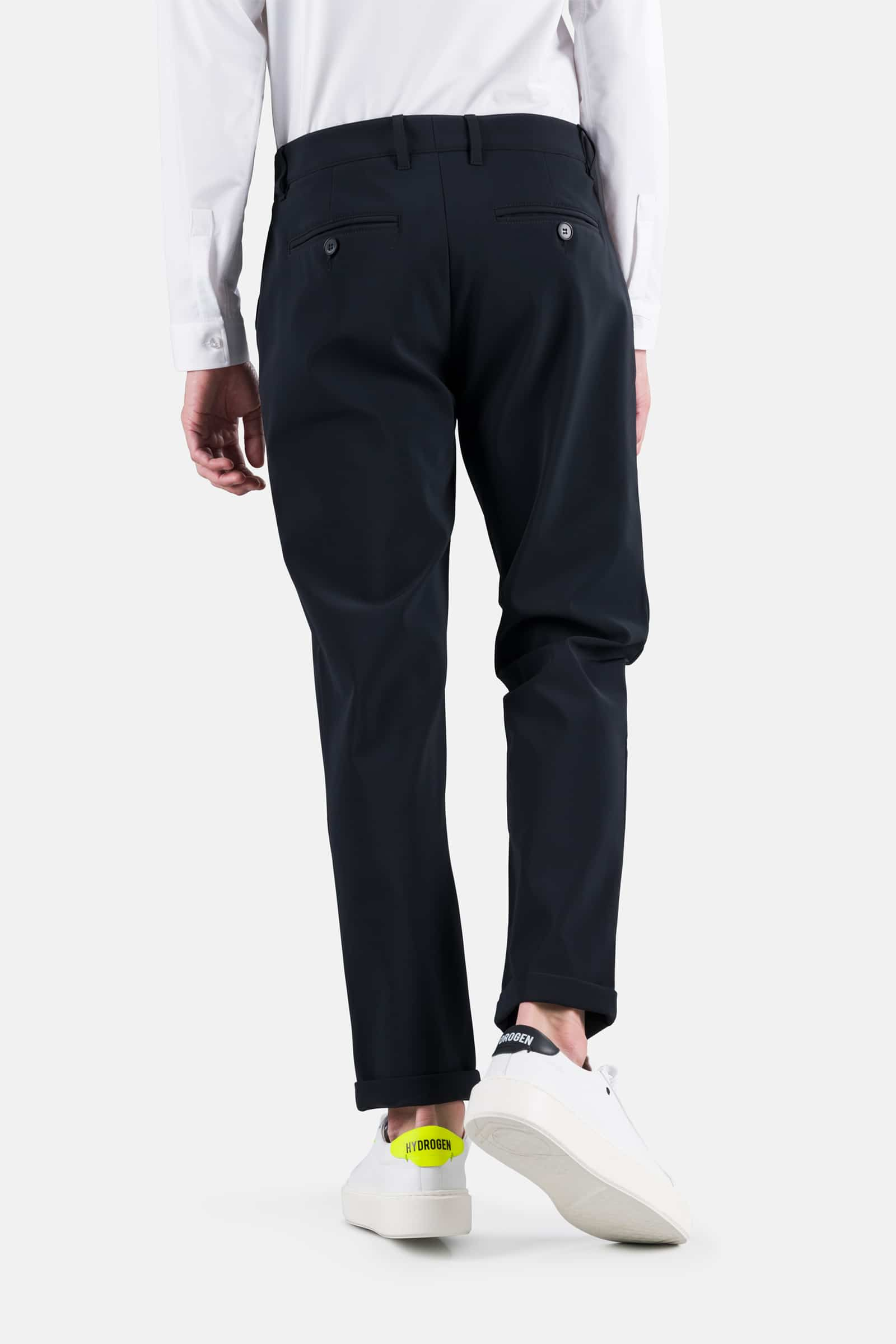 CLASSIC PANTS - BLACK CHECK - Hydrogen - Luxury Sportwear