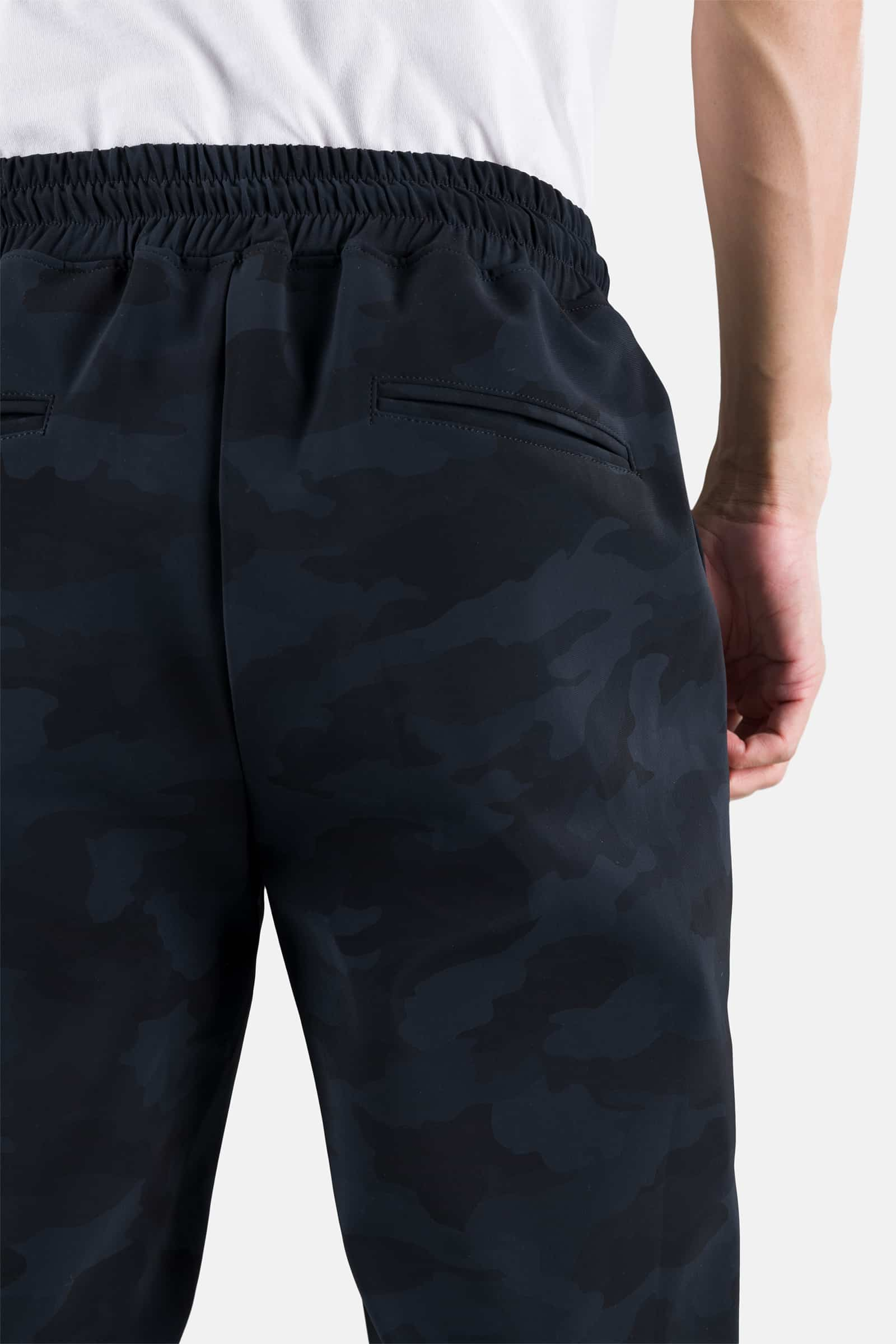 TRACKSUIT PANTS - BLACK CAMOUFLAGE - Hydrogen - Luxury Sportwear