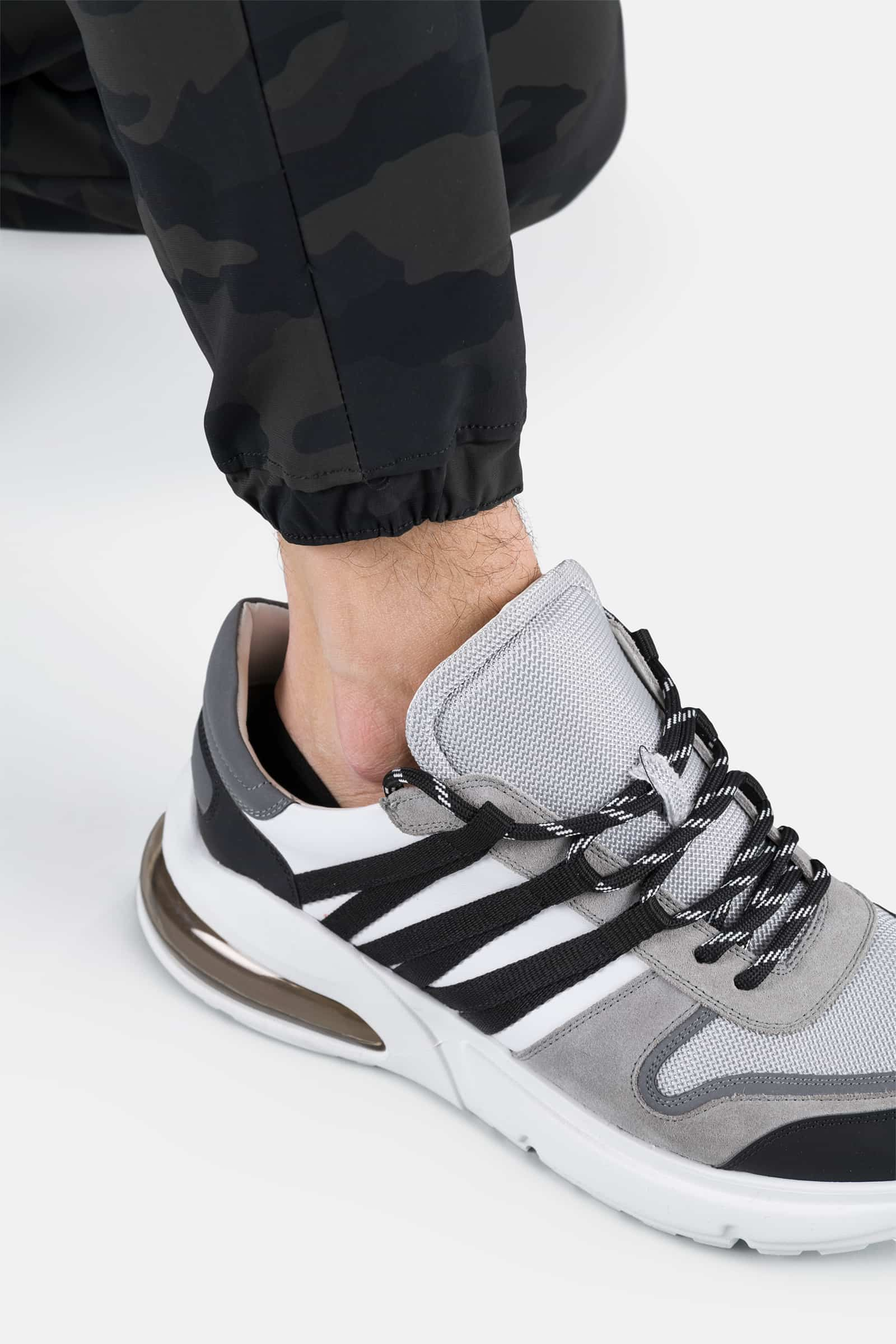 TRACKSUIT PANTS - MILITARY GREEN CAMOUFLAGE - Hydrogen - Luxury Sportwear