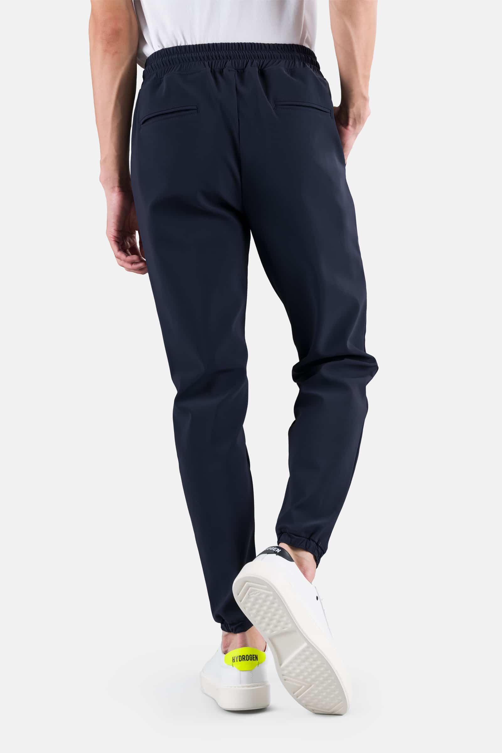 TRACKSUIT PANTS - BLUE NAVY - Hydrogen - Luxury Sportwear