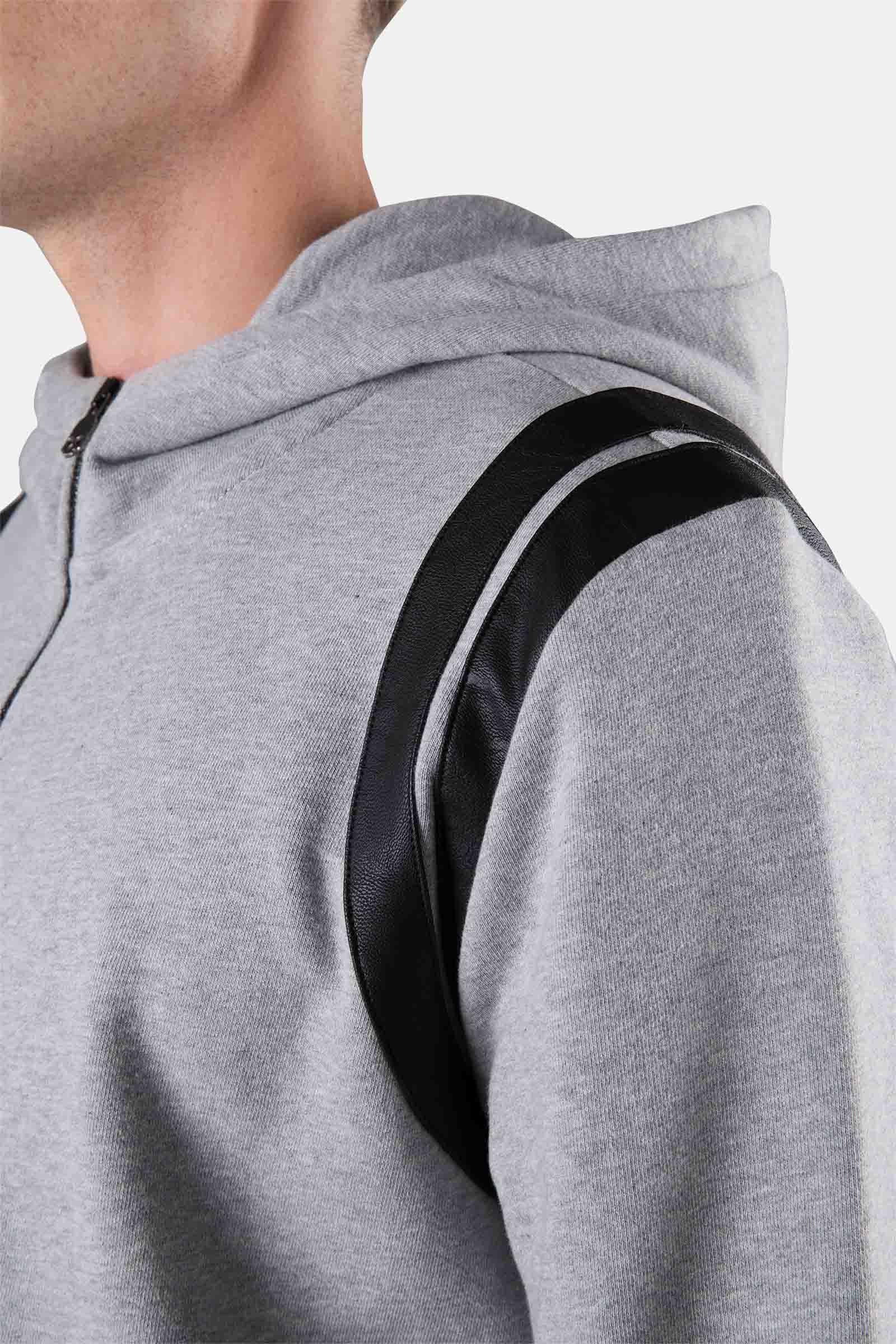 TEDDY FZ HOODIE - GREY - Hydrogen - Luxury Sportwear