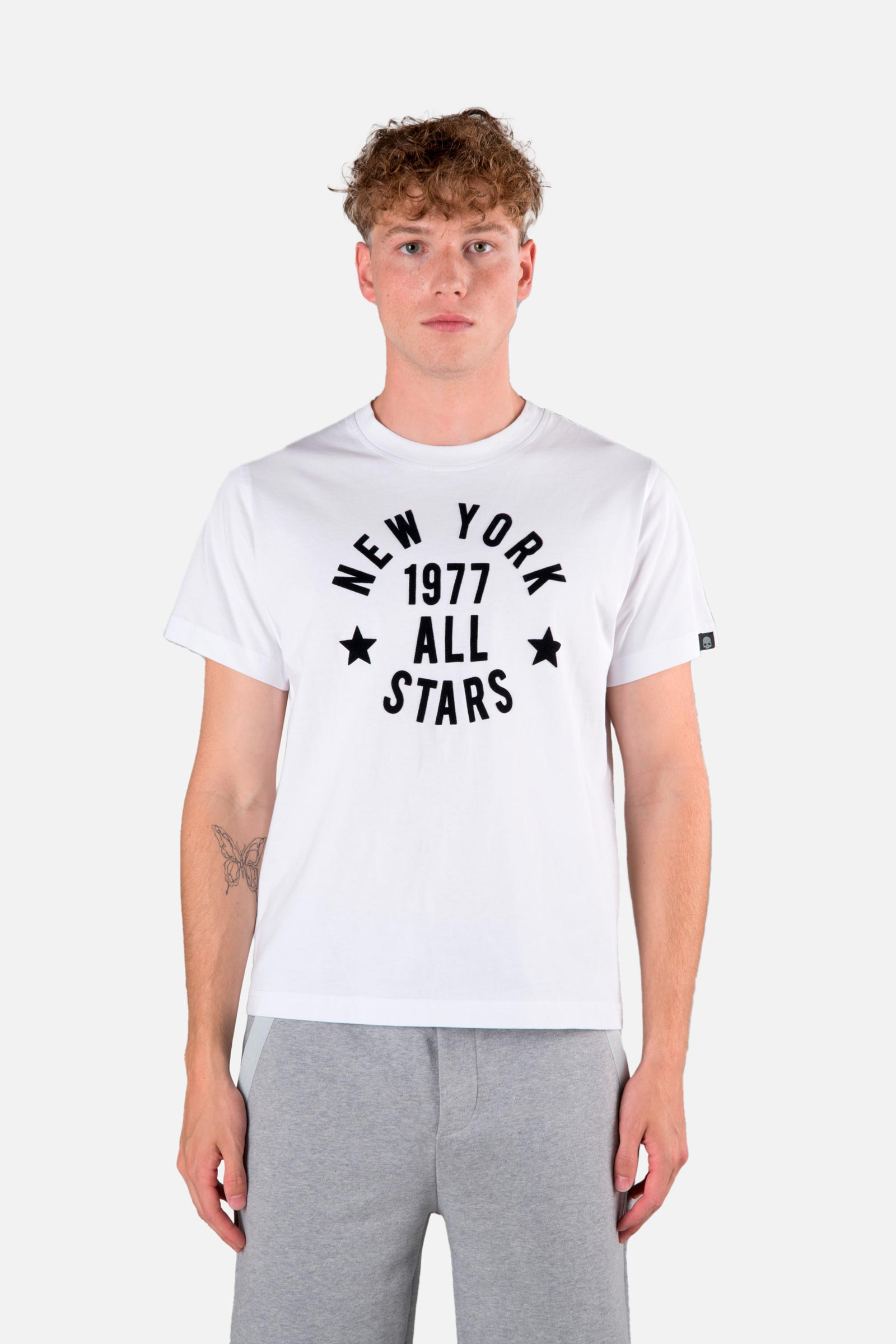 NY ALL STARS TEE - WHITE - Hydrogen - Luxury Sportwear