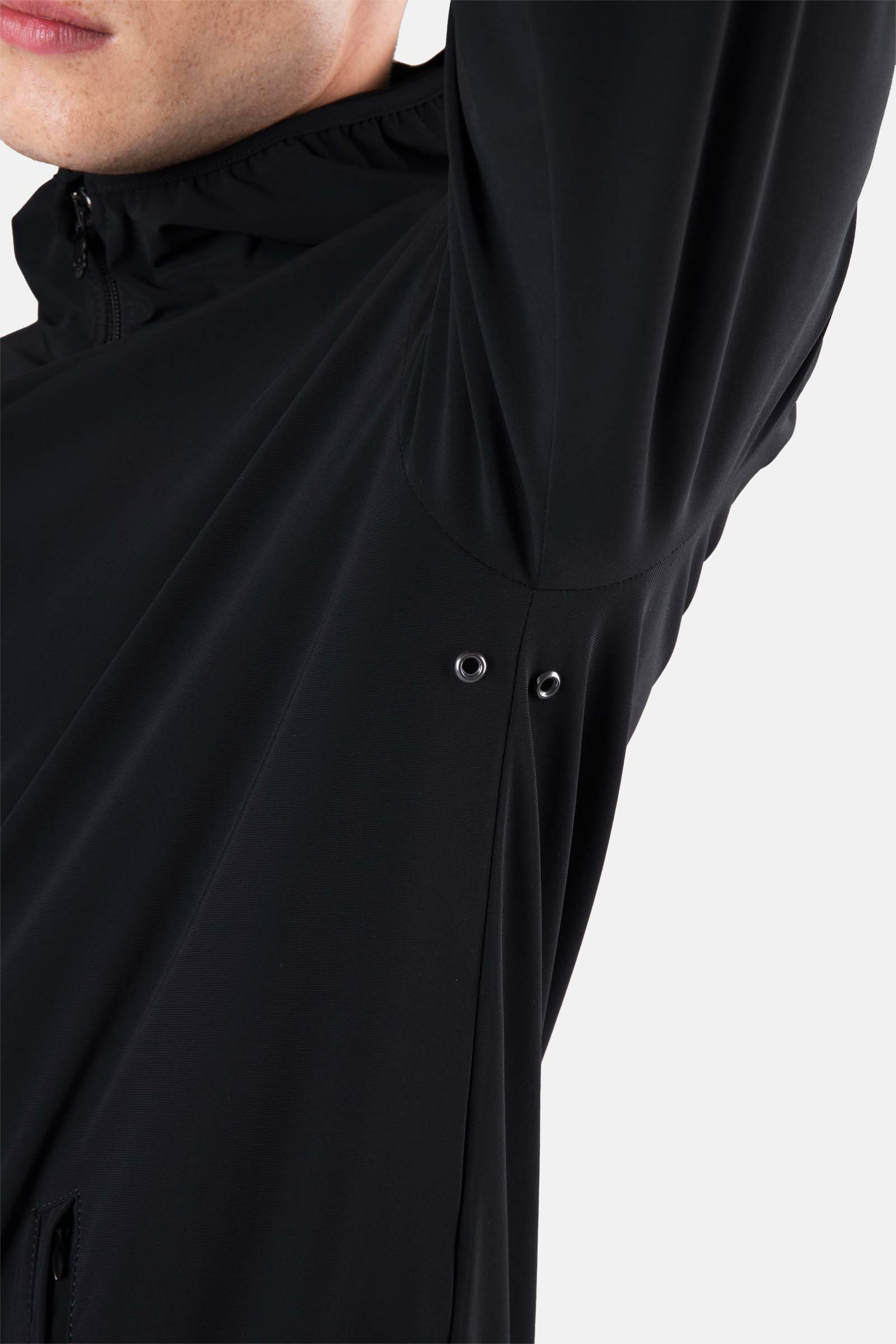 TECH FZ HOODIE - BLACK - Hydrogen - Luxury Sportwear