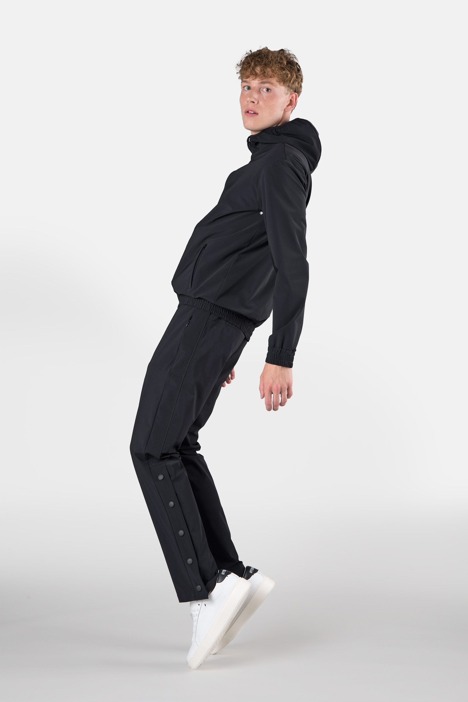 TECH FZ HOODIE - BLACK - Hydrogen - Luxury Sportwear