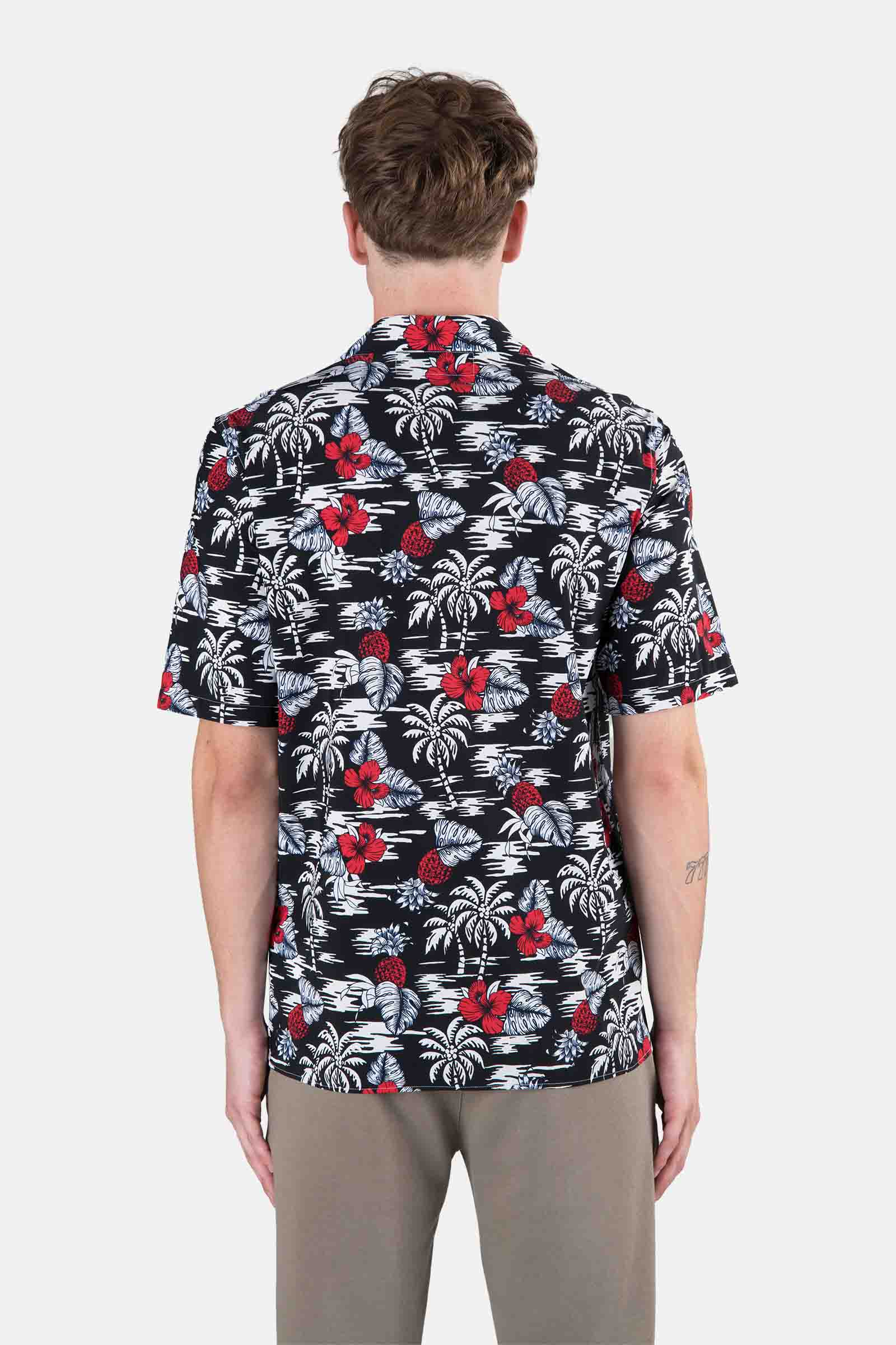 HAWAII SHIRT - BLACK - Hydrogen - Luxury Sportwear