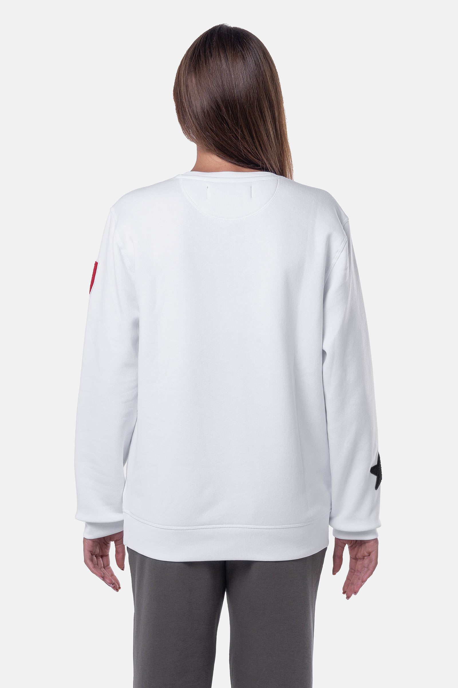FELPA SCUDO - WHITE - Abbigliamento sportivo | Hydrogen