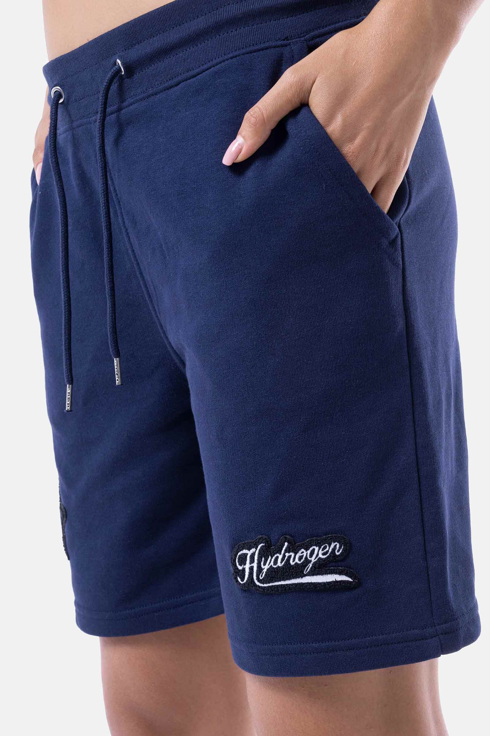 SHIELD SHORTS - BLUE - Hydrogen - Luxury Sportwear