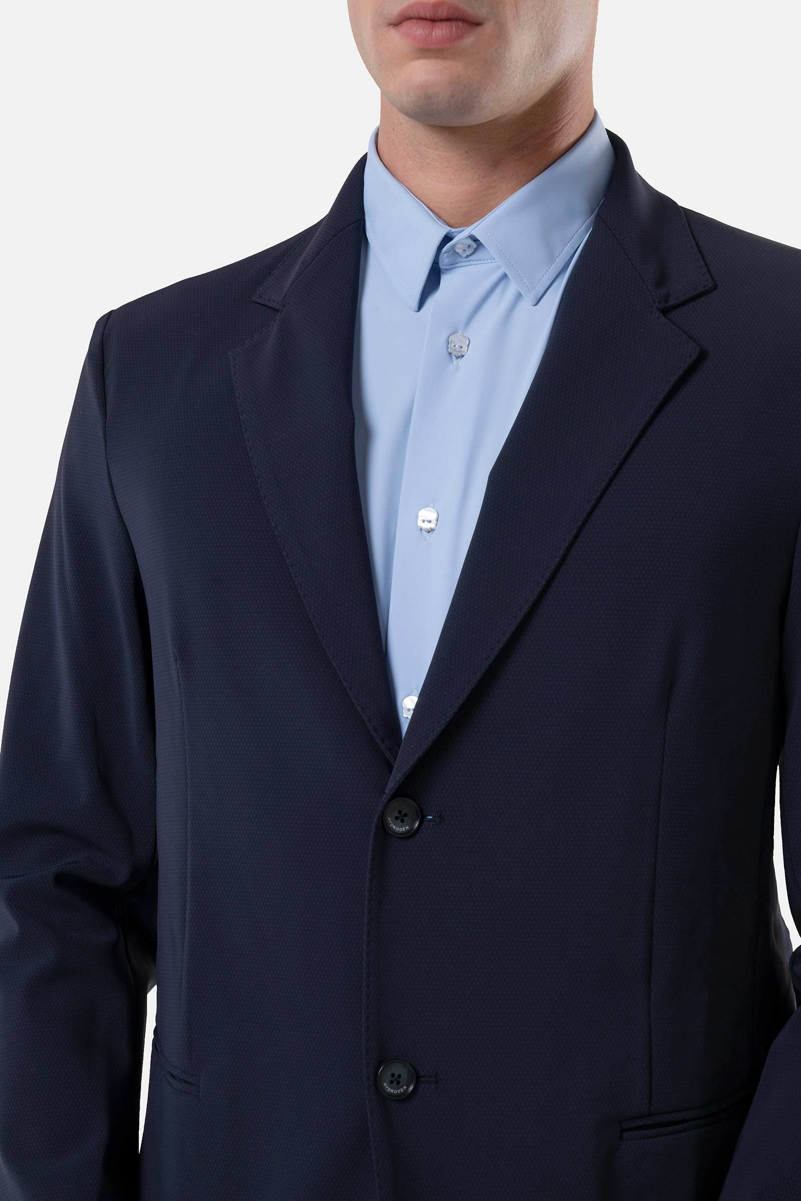 CLASSIC JACKET - BLUE - Hydrogen - Luxury Sportwear
