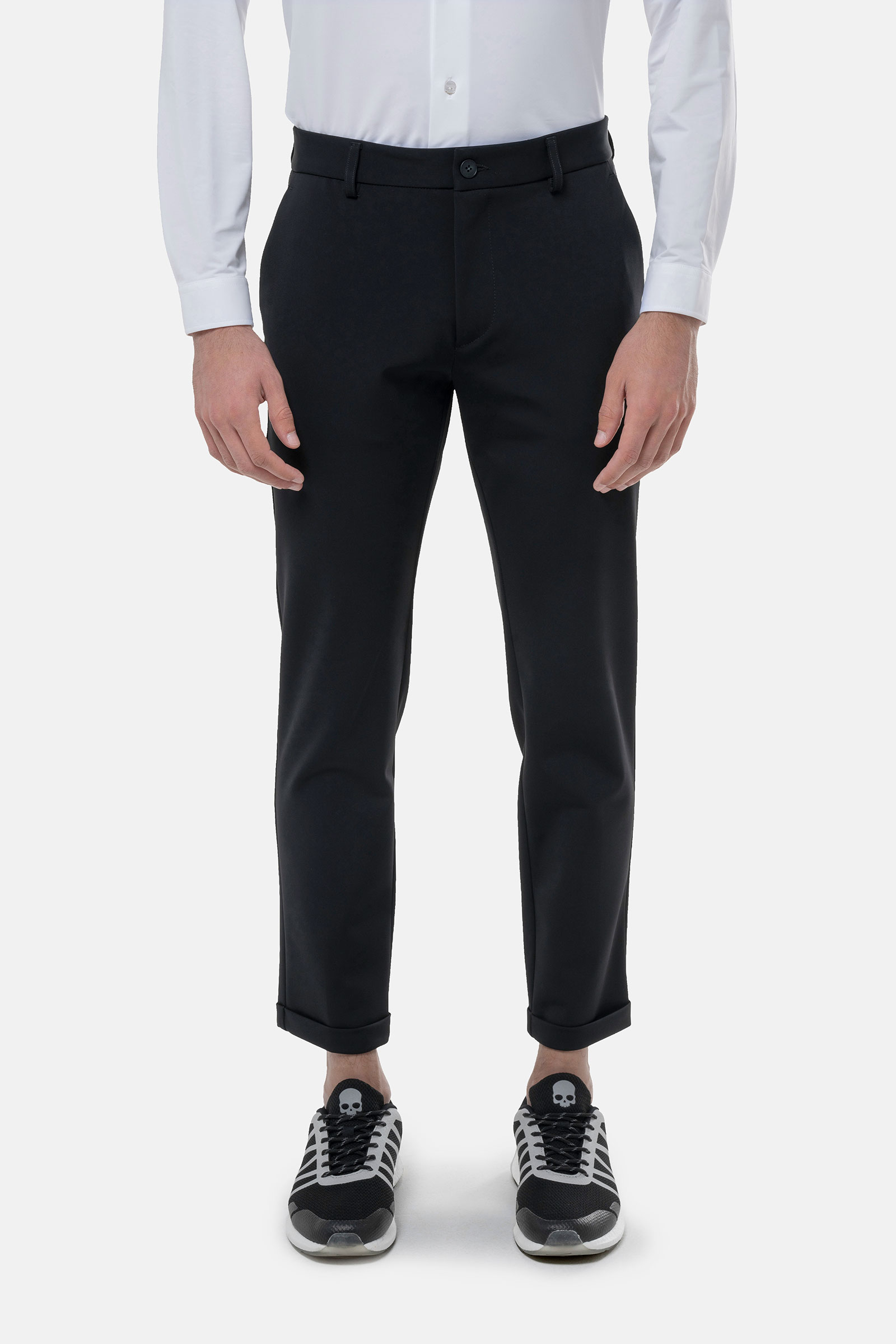 CLASSIC PANTS - BLACK,ANTHRACITE - Hydrogen - Luxury Sportwear