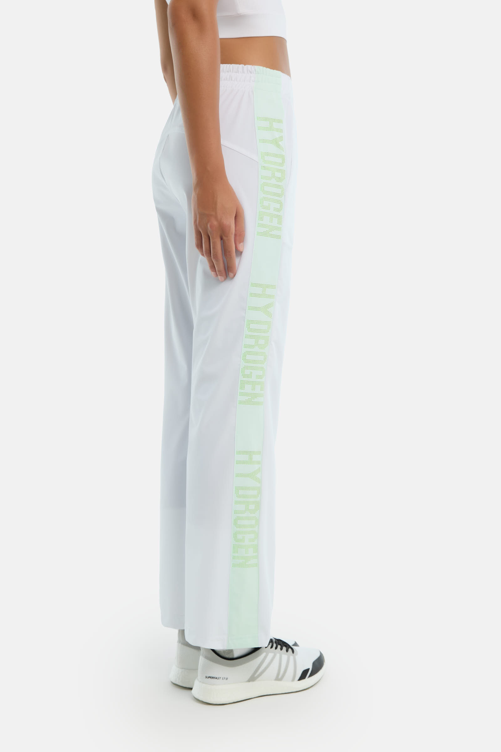 TECH MESH PANTS SKULL - WHITE,GREEN - Hydrogen - Luxury Sportwear