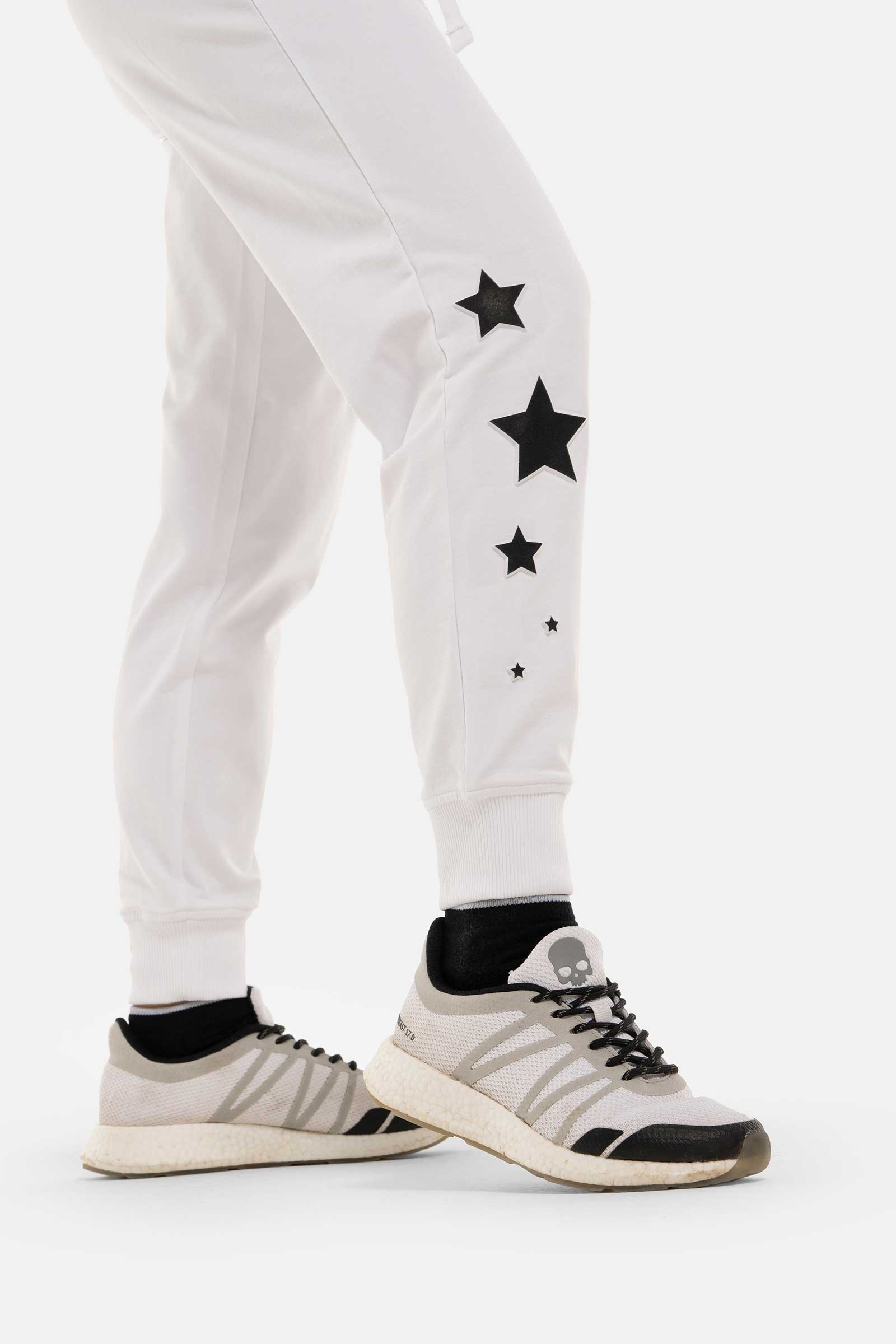 PANTALONI STARS - WHITE - Abbigliamento sportivo | Hydrogen