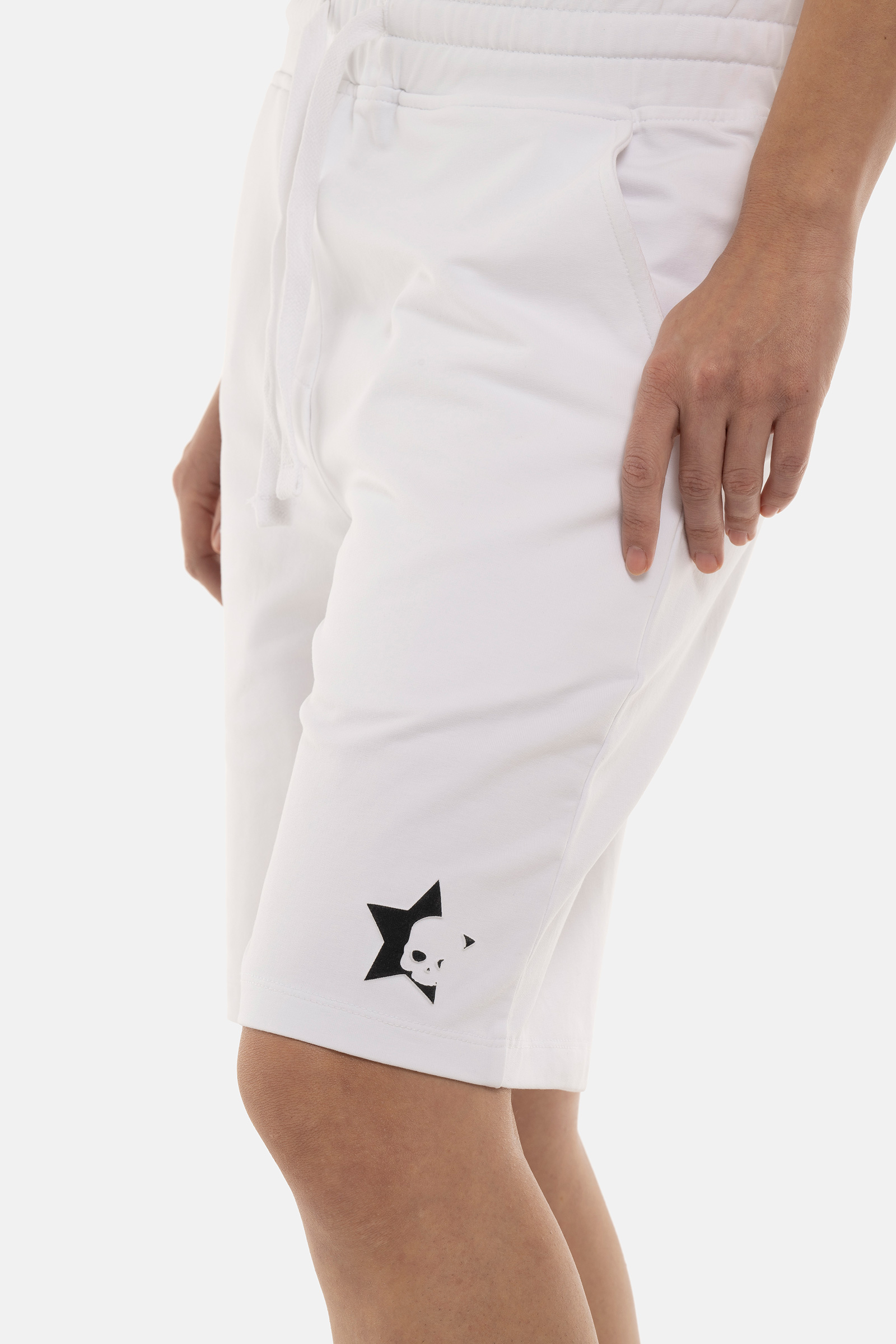 PANTALONCINO STARS - WHITE - Abbigliamento sportivo | Hydrogen