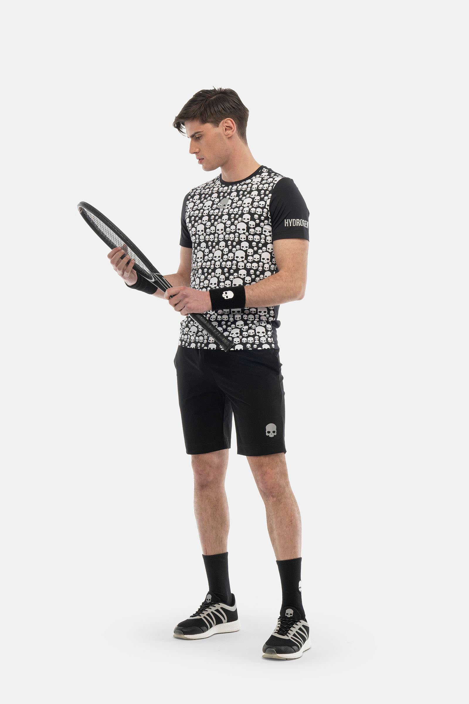 MULTICONS TECH T-SHIRT - WHITE,BLACK - Hydrogen - Luxury Sportwear