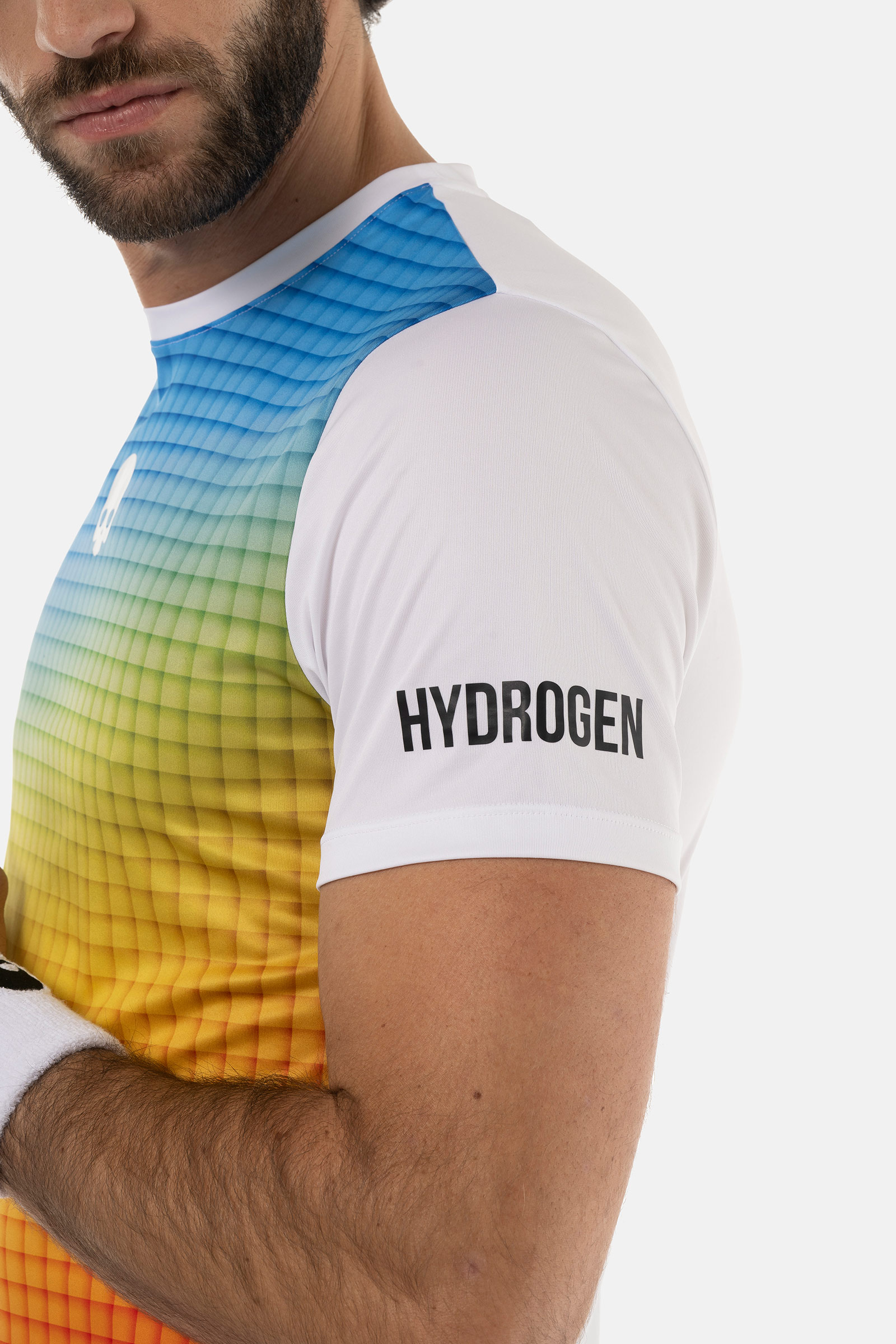 T-SHIRT TECNICA SPECTRUM - WHITE - Abbigliamento sportivo | Hydrogen