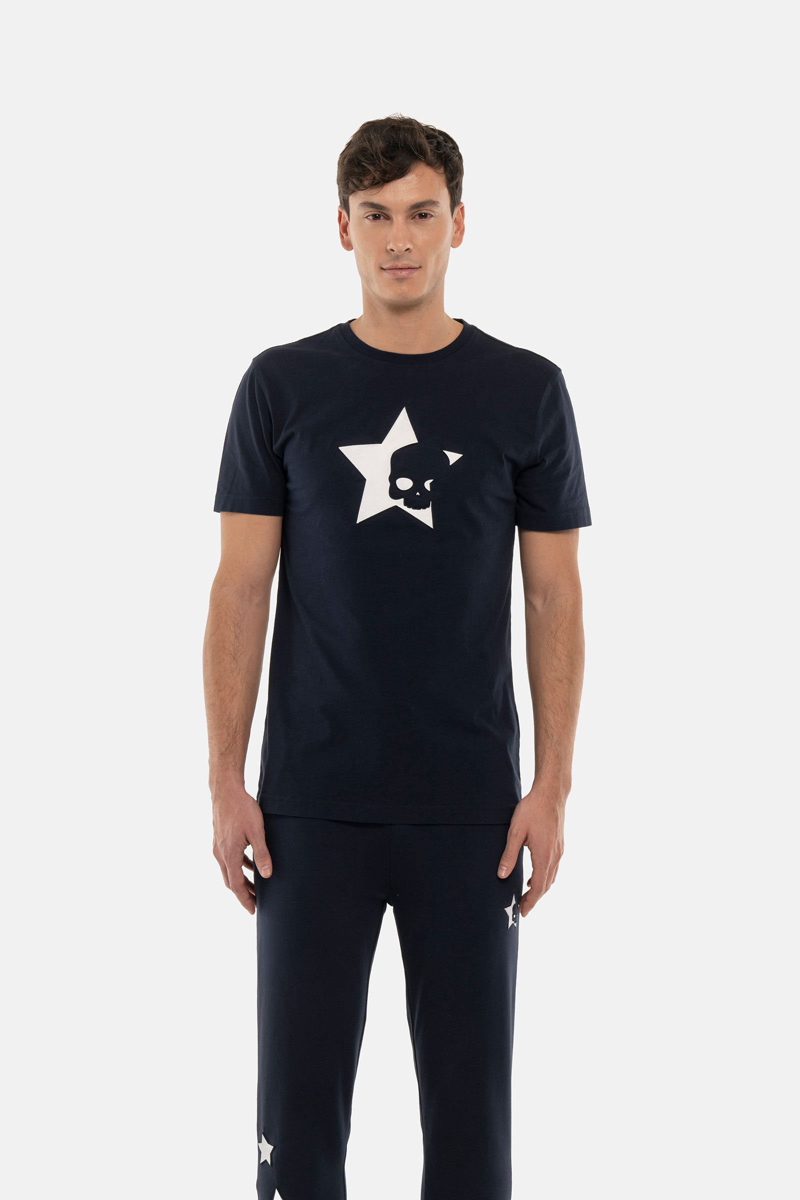 STARS TEE - Apparel - Hydrogen - Luxury Sportwear