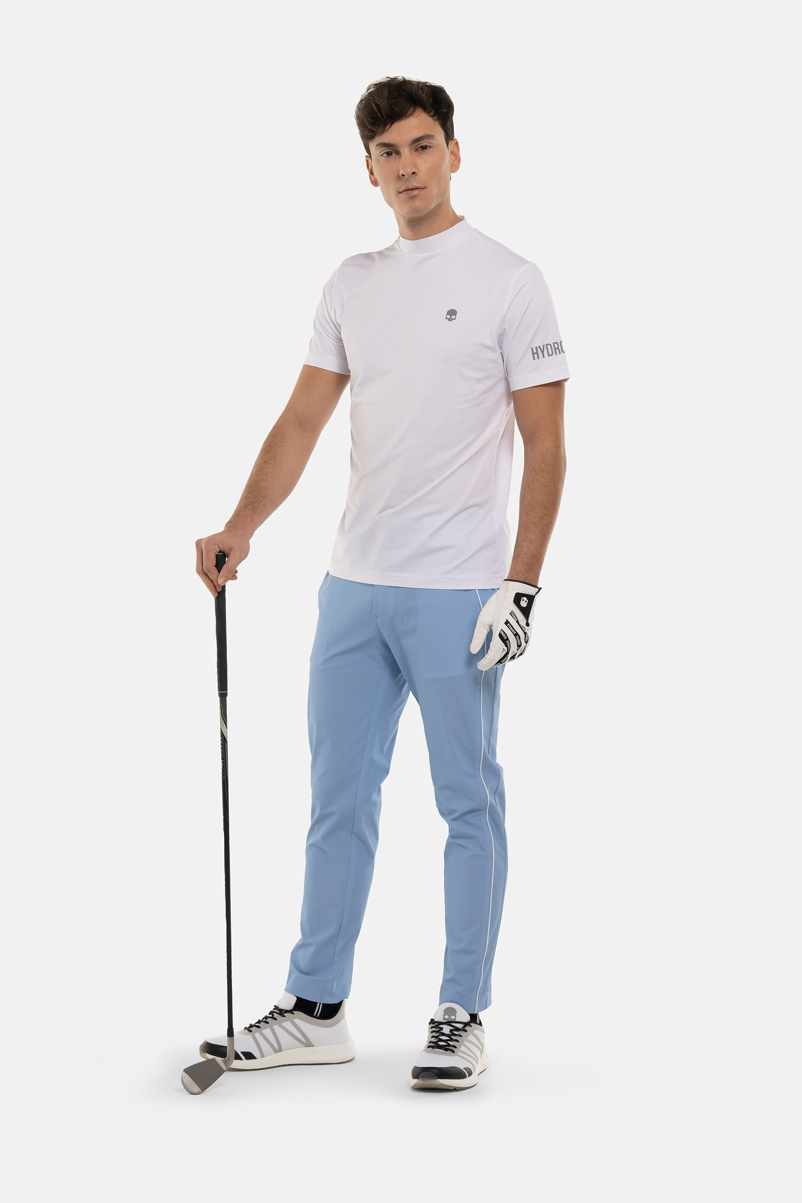 GOLF ROLL NECK - WHITE - Hydrogen - Luxury Sportwear