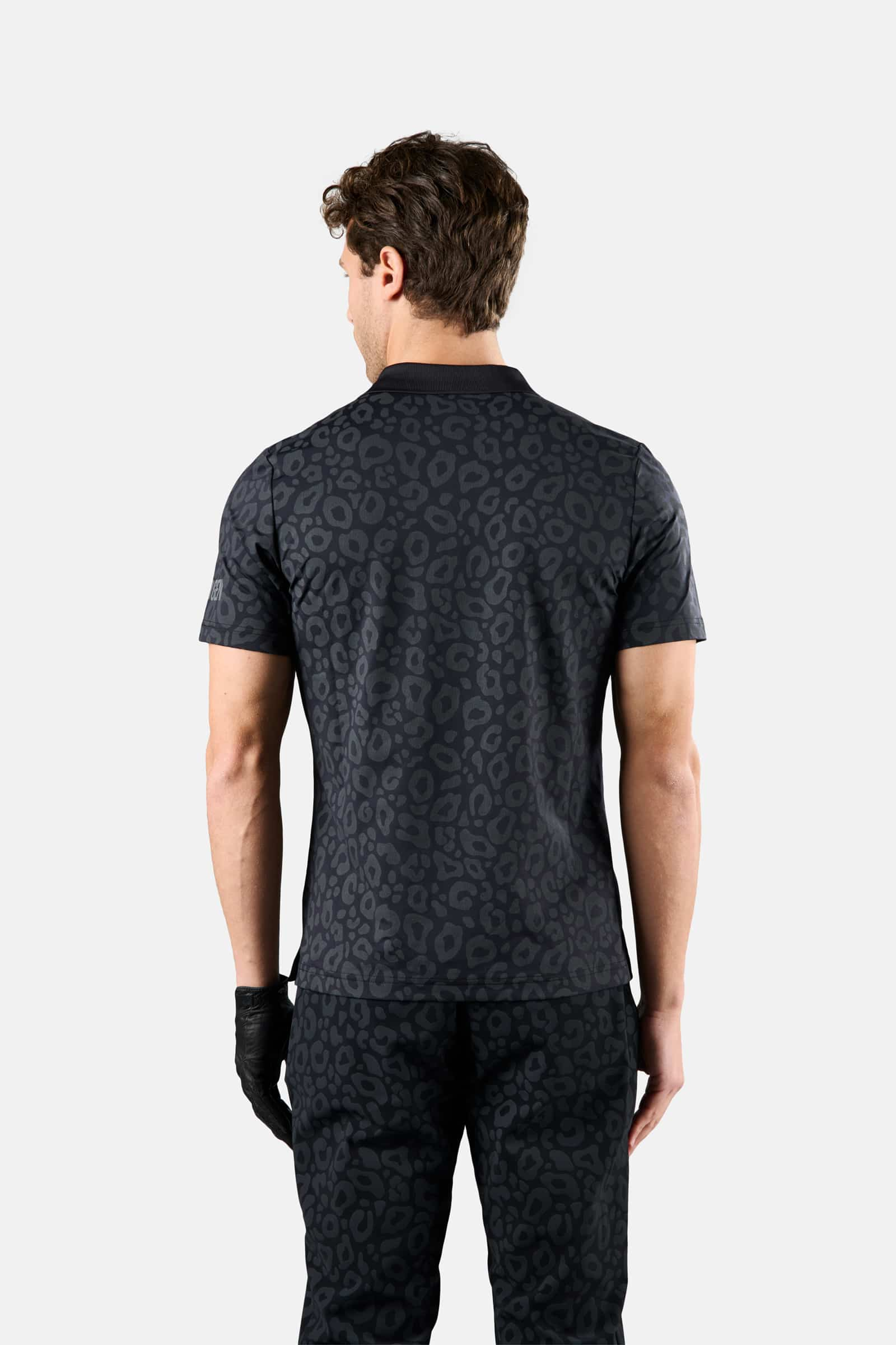 PRINTED POLO - PANTHER - Hydrogen - Luxury Sportwear