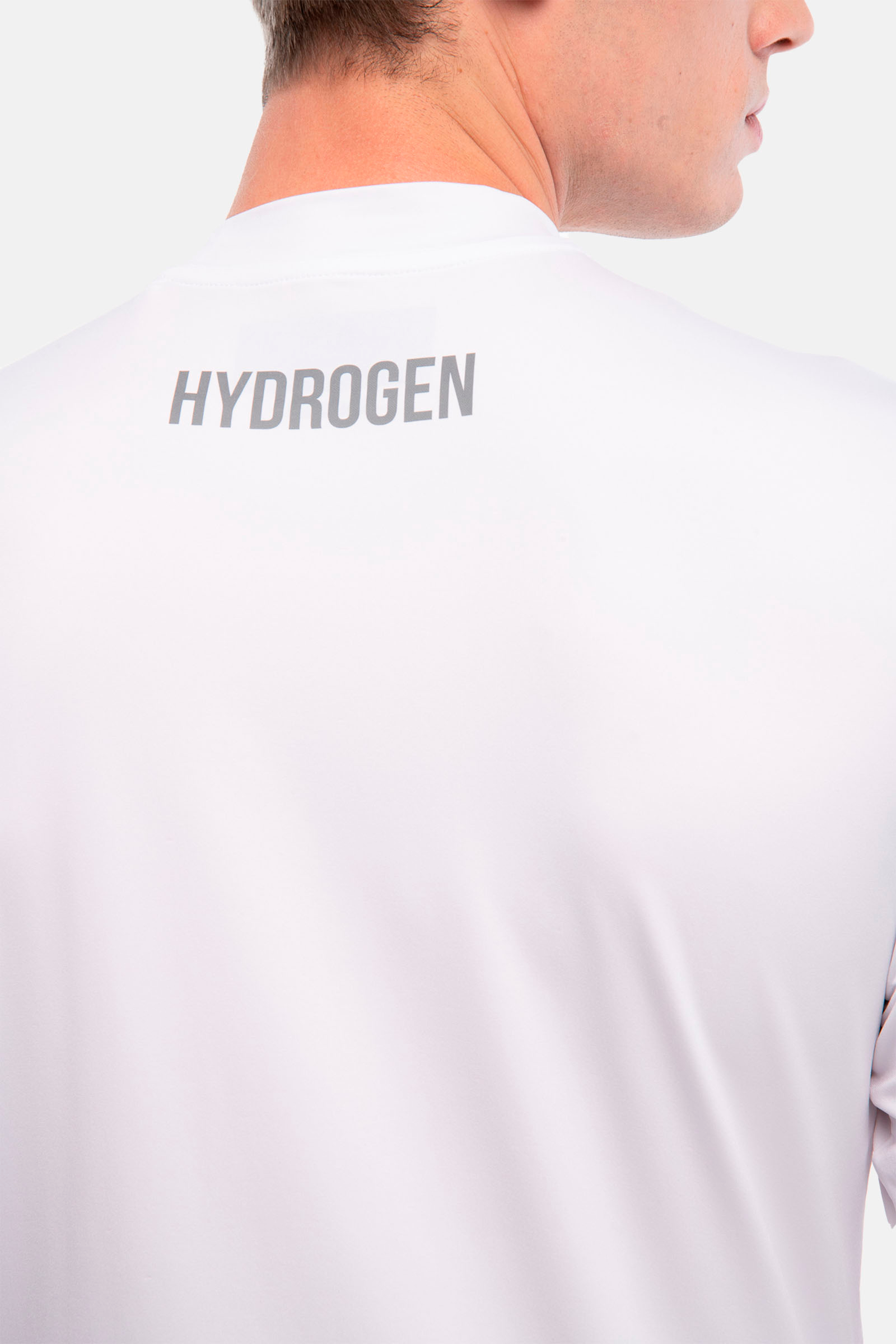 ROLL NECK - WHITE - Hydrogen - Luxury Sportwear