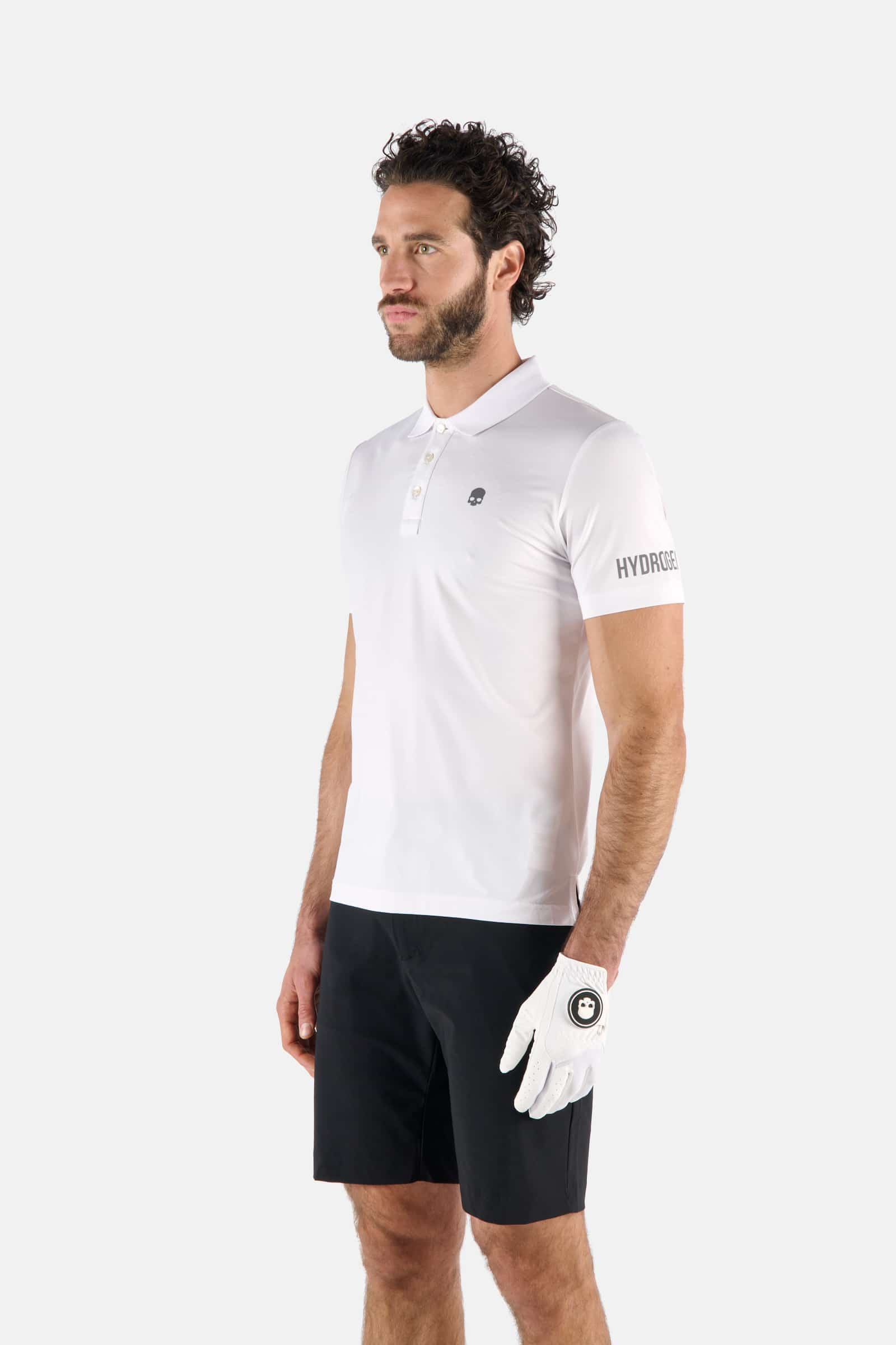 OVER GAME GOLF POLO COMFORT - WHITE - Hydrogen - Luxury Sportwear