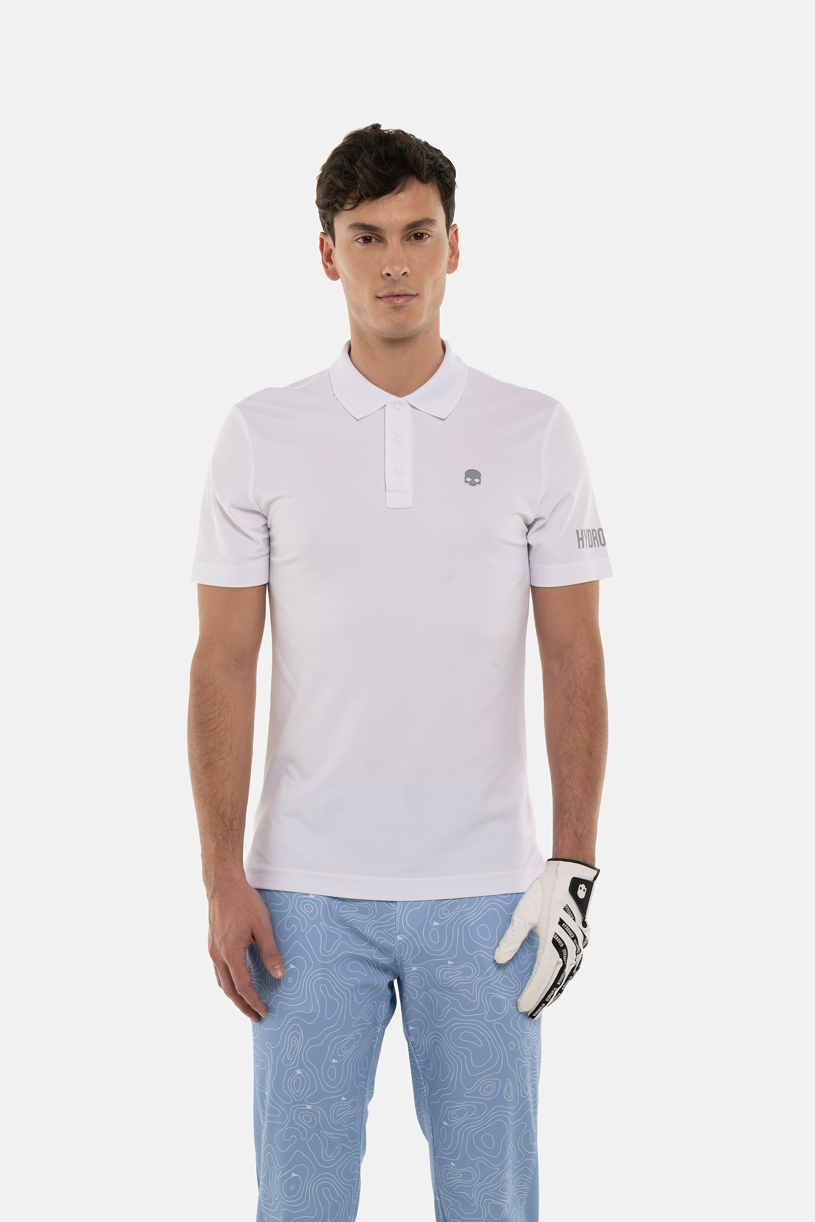 POLO A MANICA CORTA - WHITE - Abbigliamento sportivo | Hydrogen