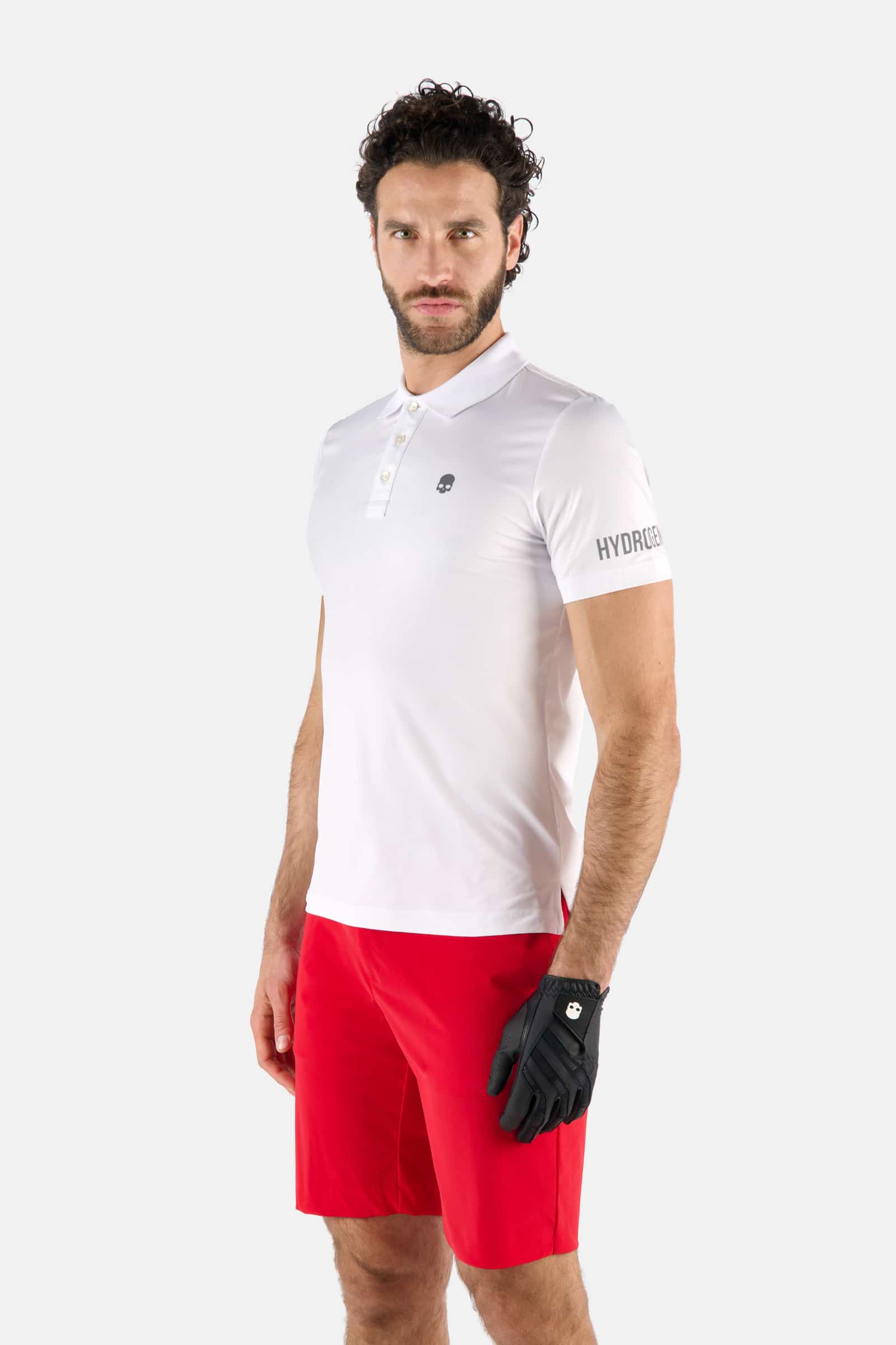 BASIC GOLF POLO COMFORT - WHITE - Hydrogen - Luxury Sportwear