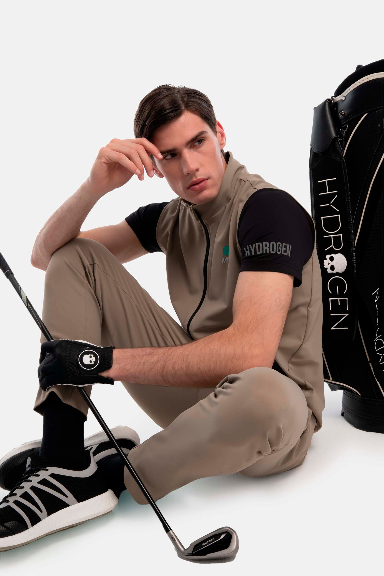 H2 TECH VEST - BEIGE - Hydrogen - Luxury Sportwear