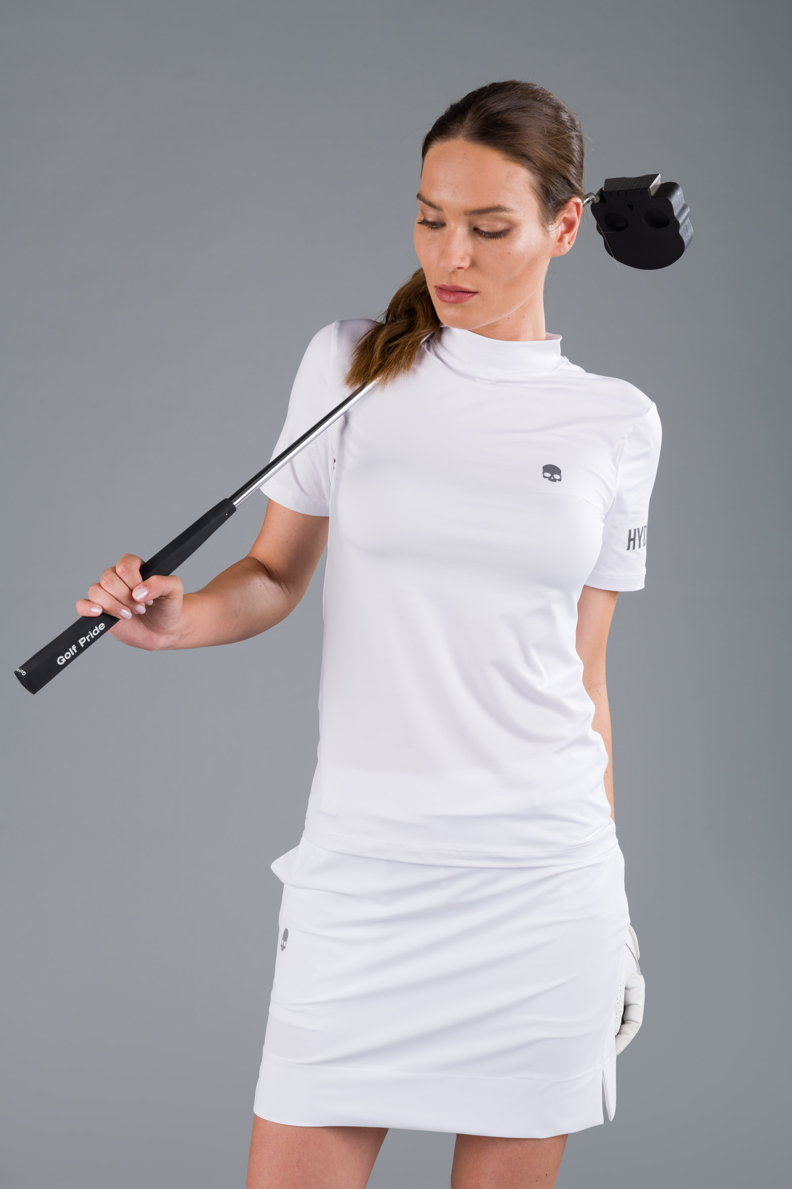 GOLF ROLL NECK - WHITE - Abbigliamento sportivo | Hydrogen