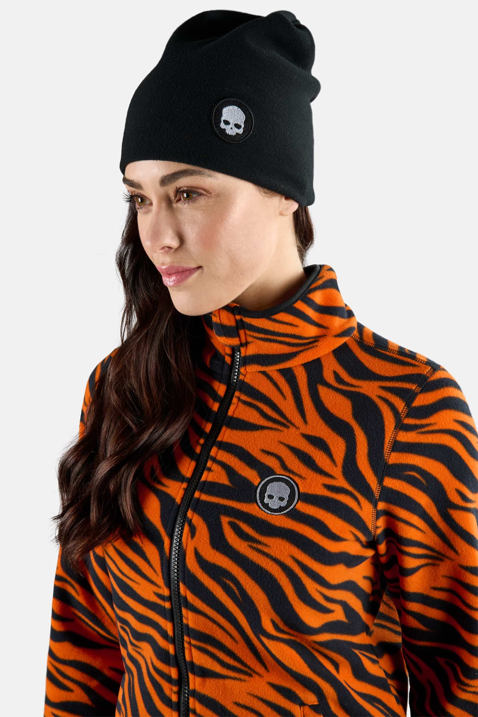 Felpa in pile con zip - ORANGE TIGER - Abbigliamento sportivo | Hydrogen