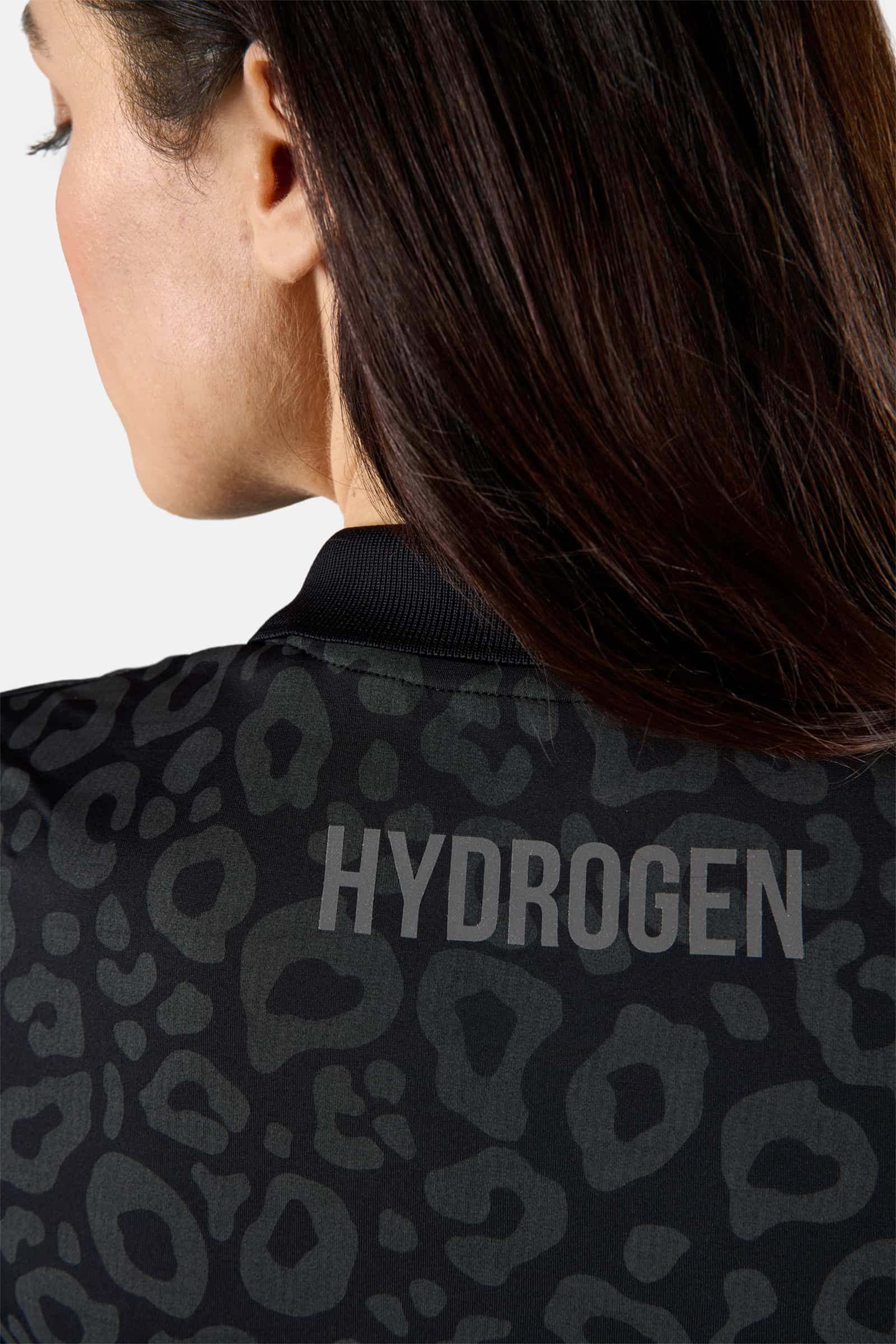 PRINTED POLO LS - PANTHER - Hydrogen - Luxury Sportwear