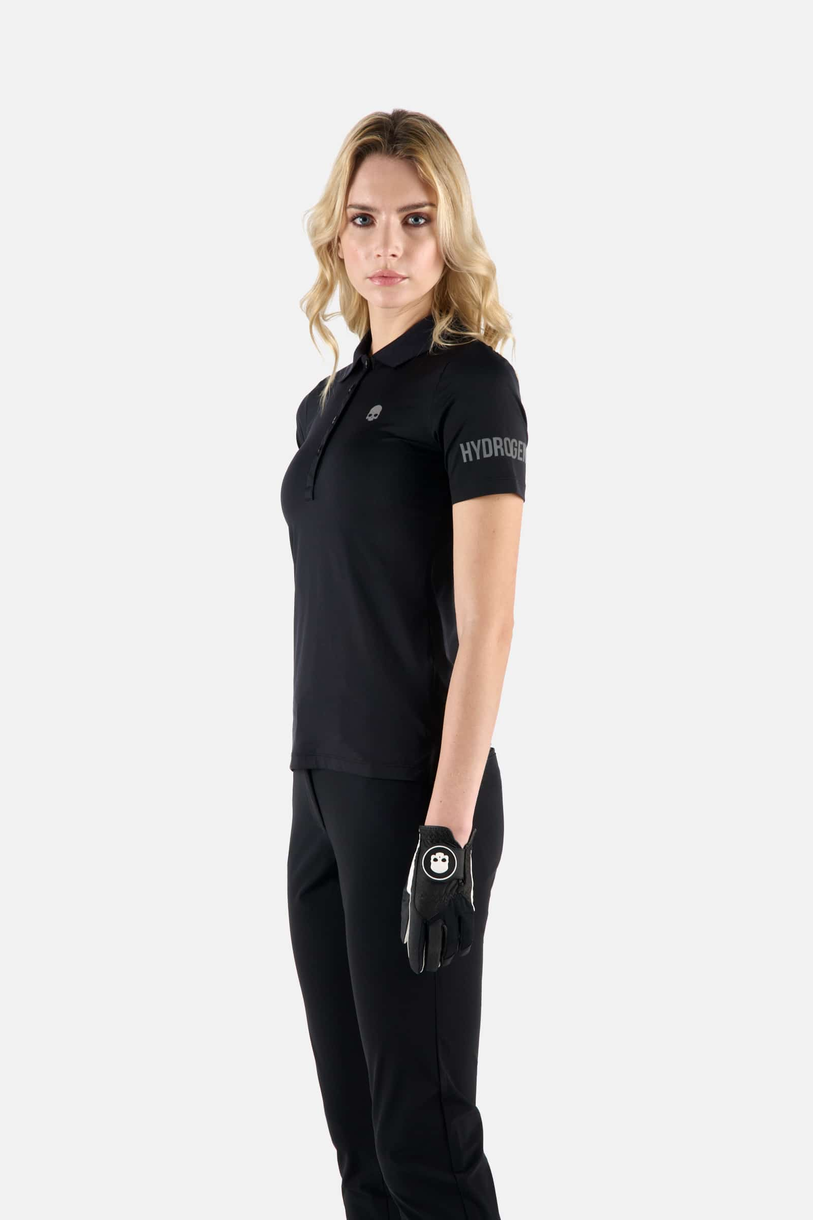 BASIC GOLF POLO COMFORT - BLACK - Hydrogen - Luxury Sportwear