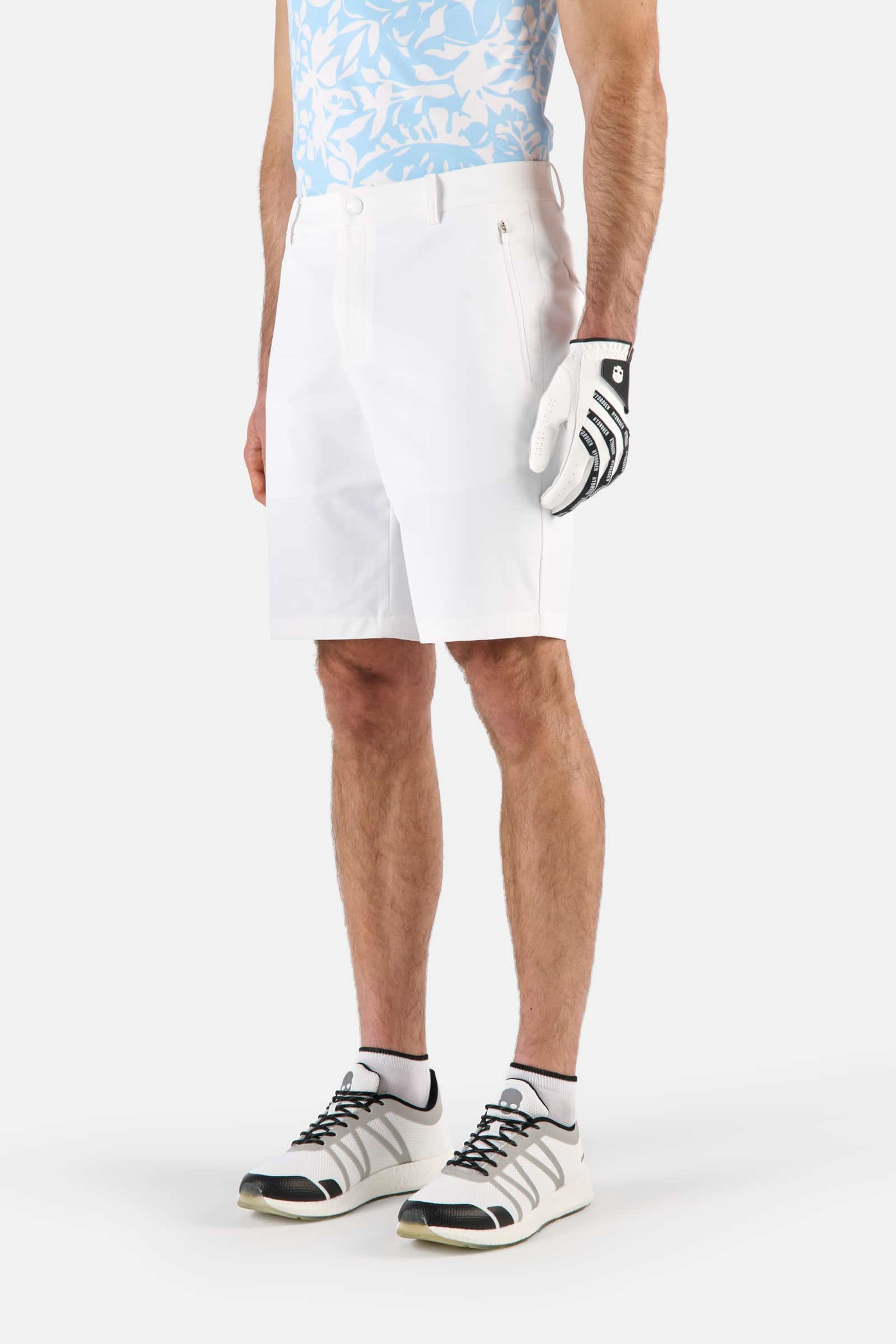 TECH SHORTS - WHITE - Hydrogen - Luxury Sportwear
