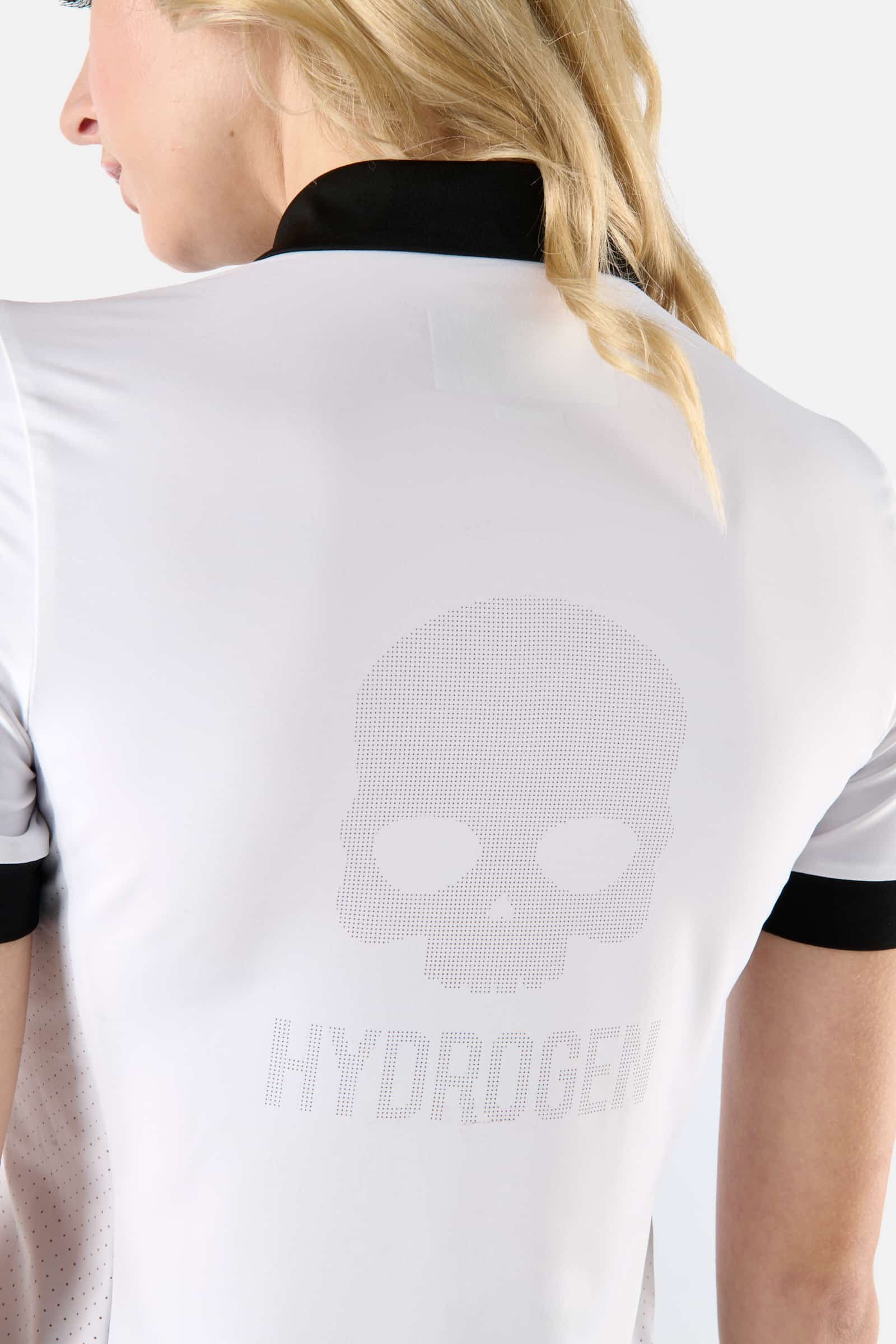 POLO SS - WHITE,BLACK - Hydrogen - Luxury Sportwear