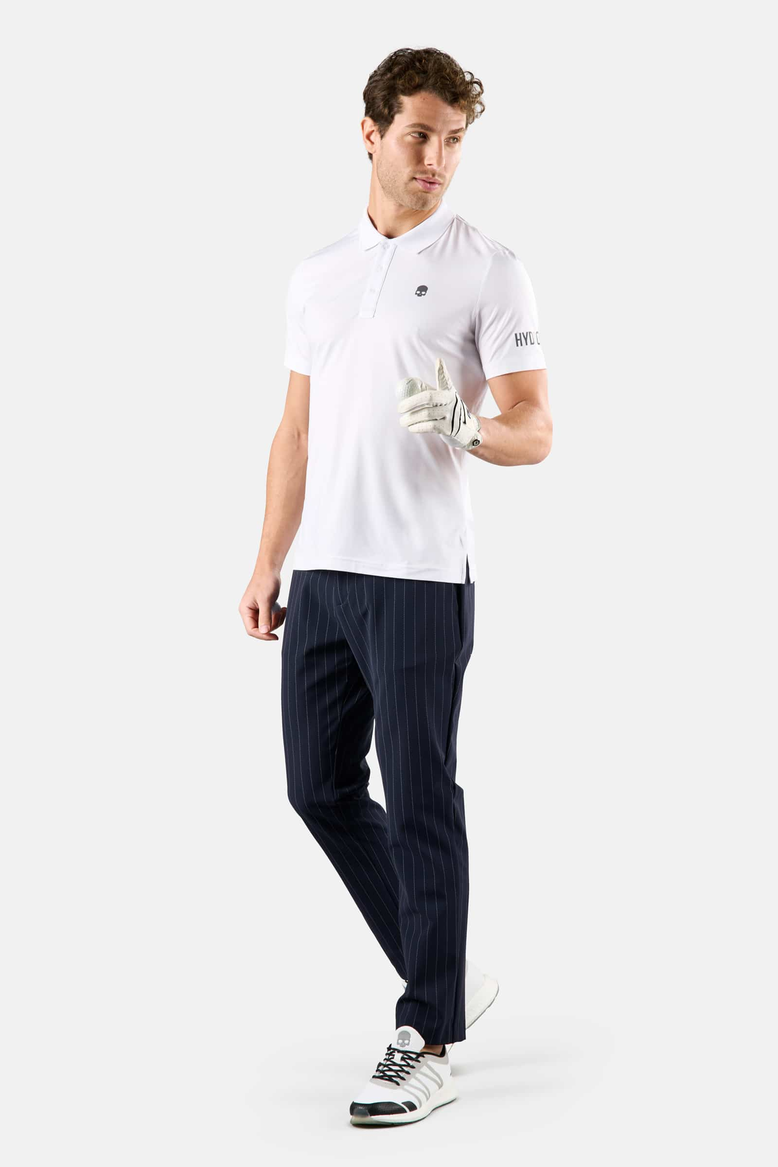 BASIC GOLF POLO - WHITE - Hydrogen - Luxury Sportwear