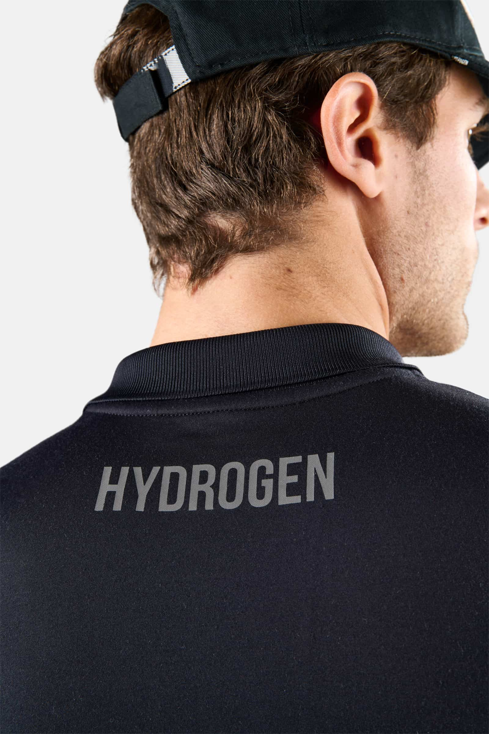 GOLF PIQUET POLO LS - BLACK - Hydrogen - Luxury Sportwear