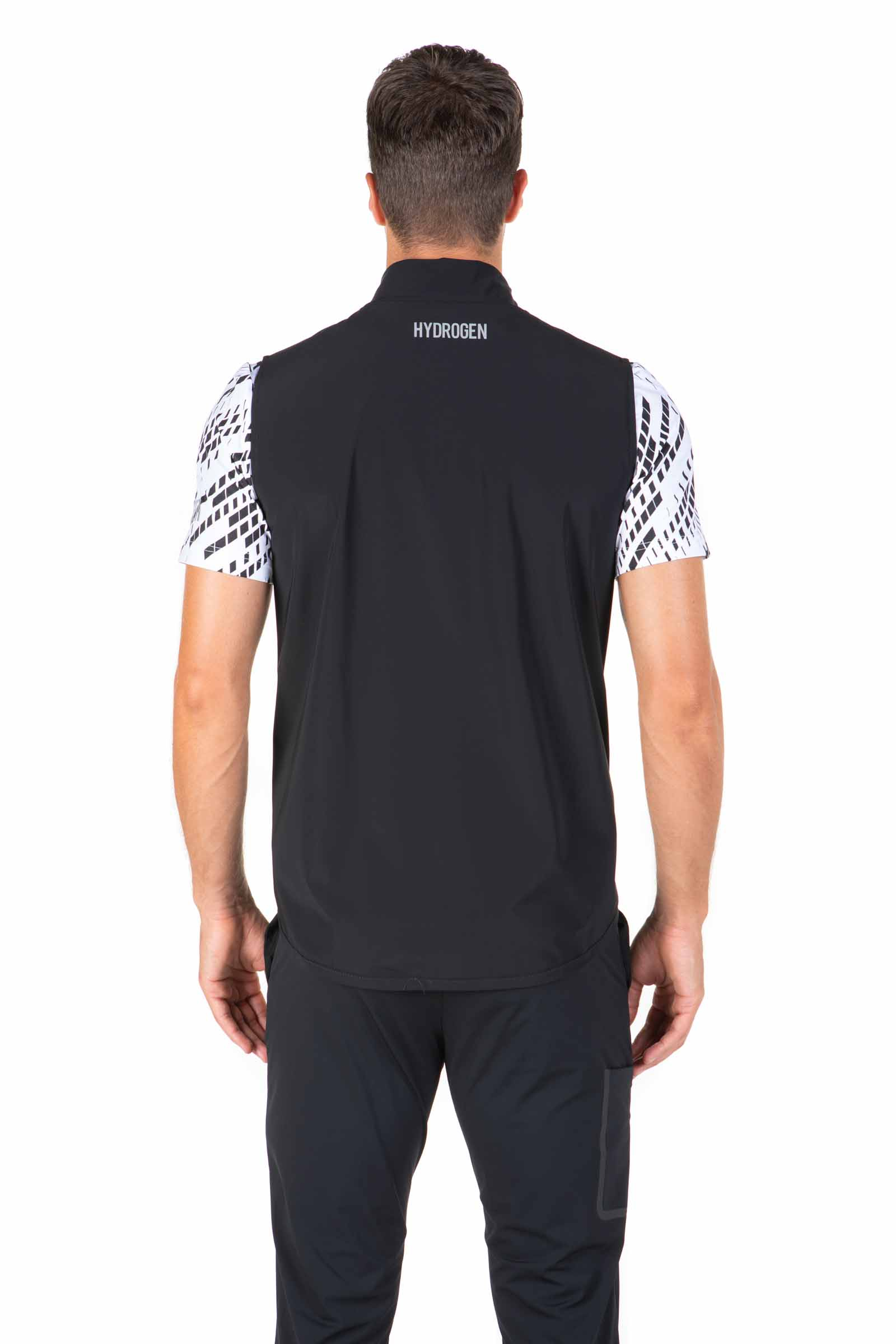 GOLF VEST - BLACK - Hydrogen - Luxury Sportwear